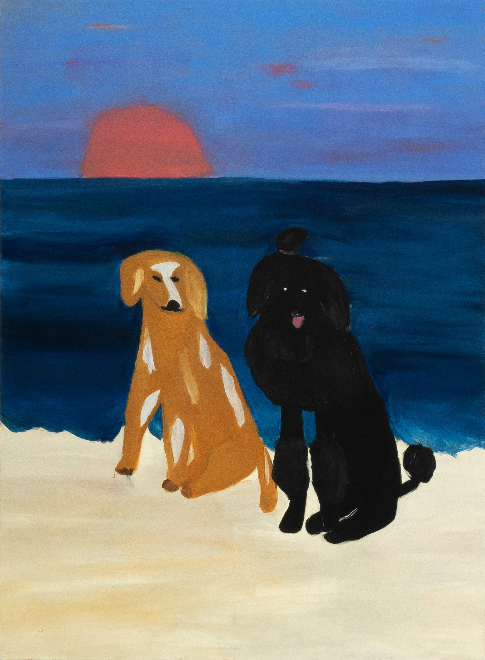 Before Sunset, Oil on Canvas, 120 x 150 cm, 2020