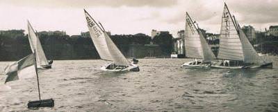 Figure 59 - The first sailing races from 1930s