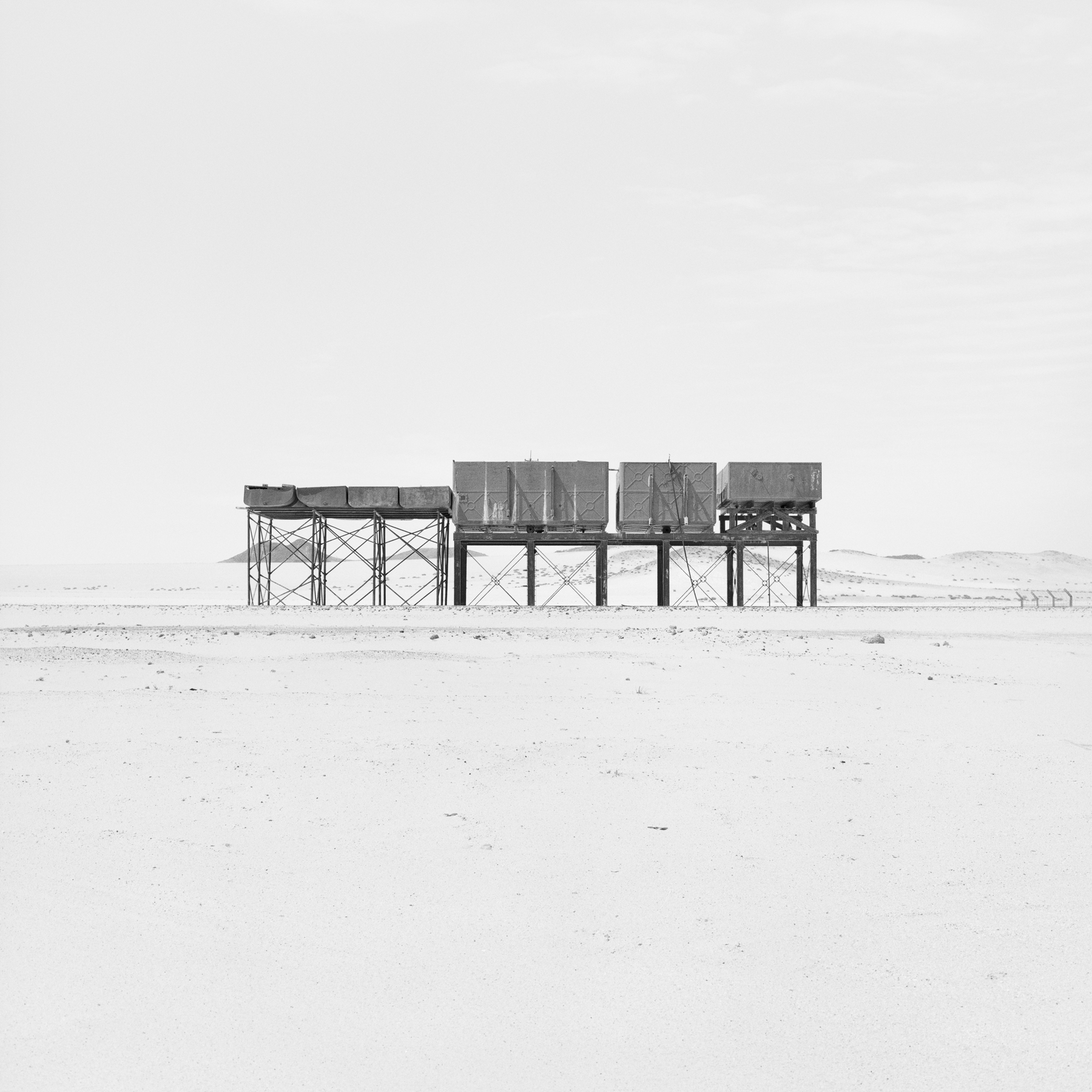 Old Railway Outpost (Water Tanks), ǃNamiǂNûs, 2023