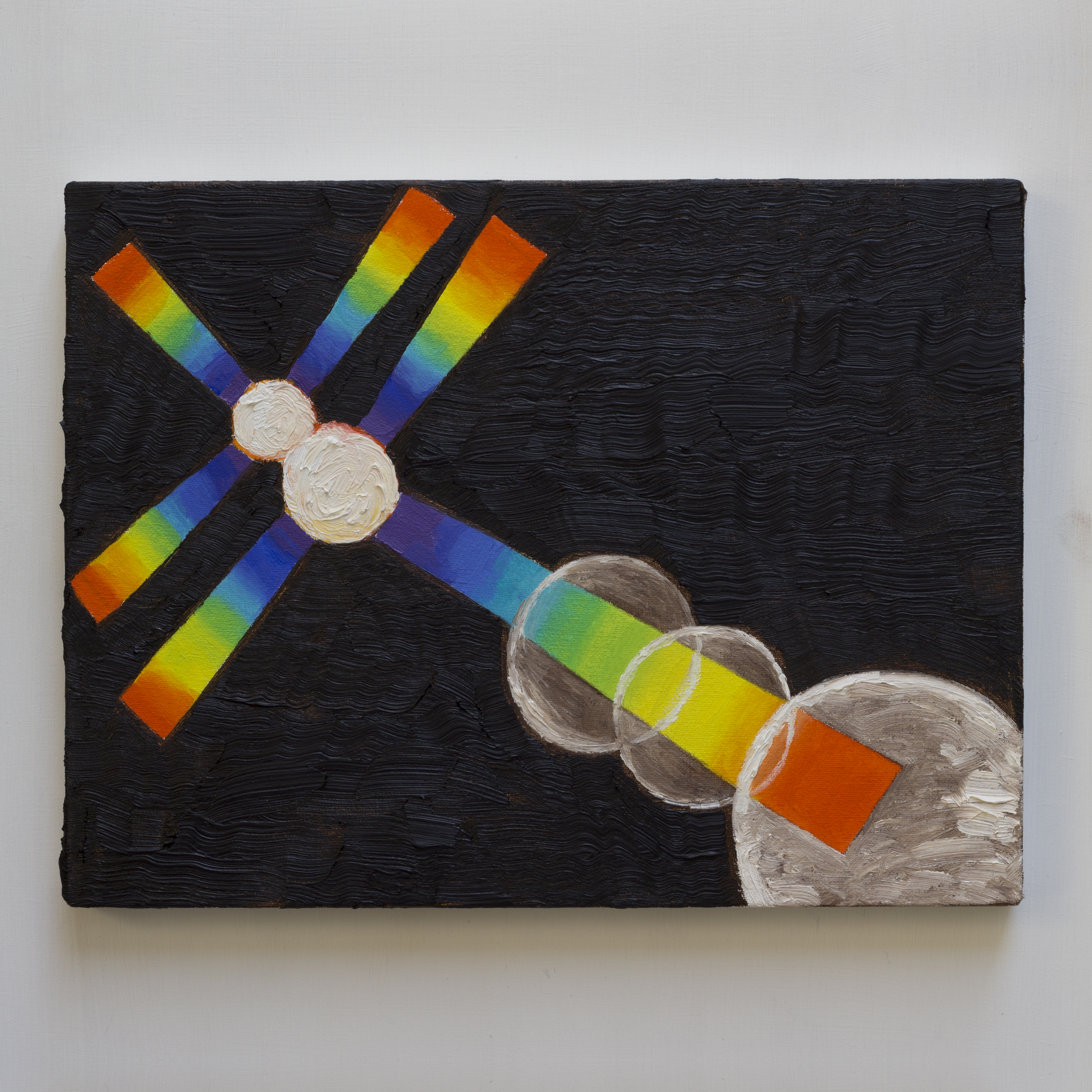 da série Brilhos, 2022óleo sobre tela18 x 24 cm