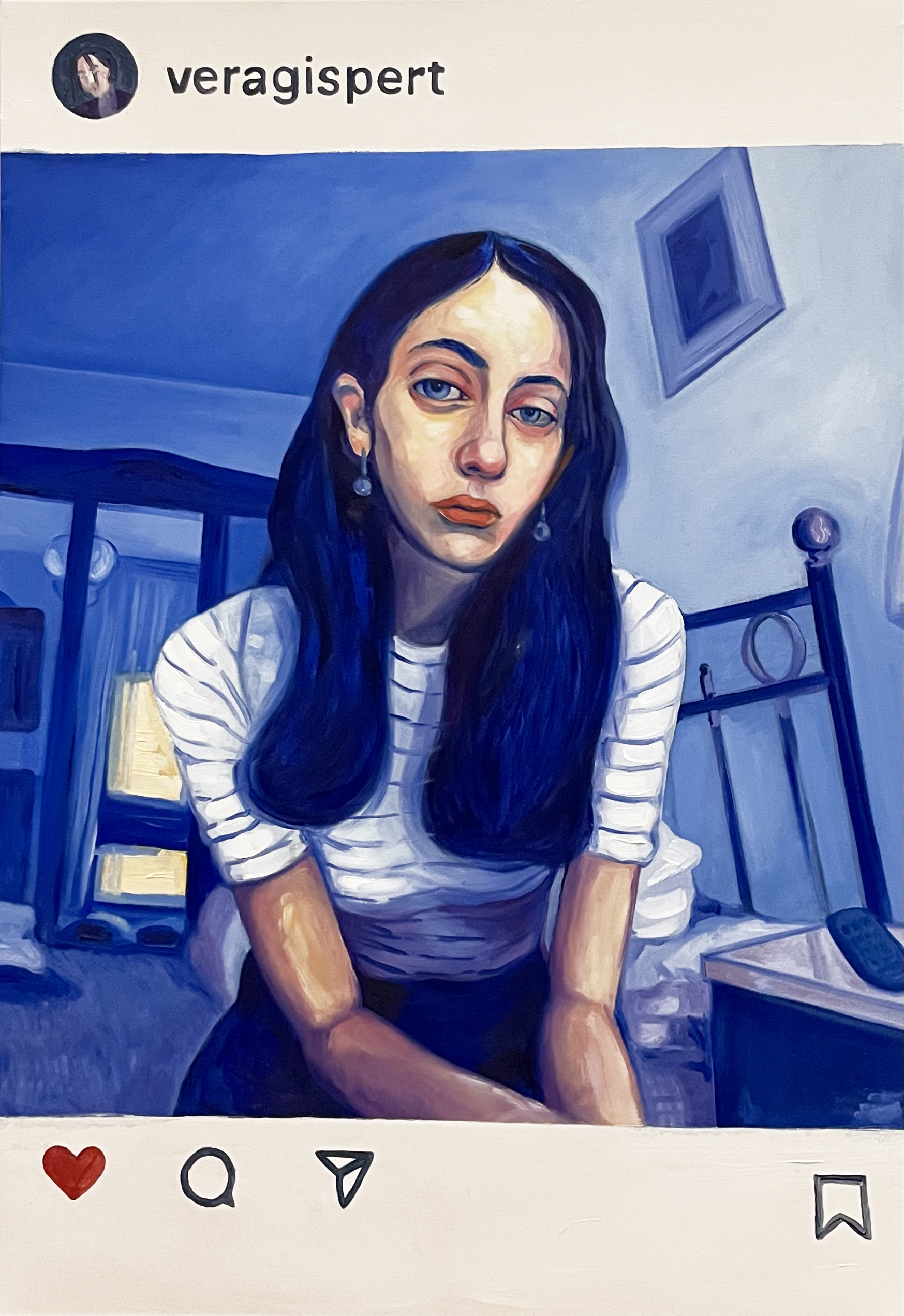 Vera. 100x70cm. Oil on canvas. 2021