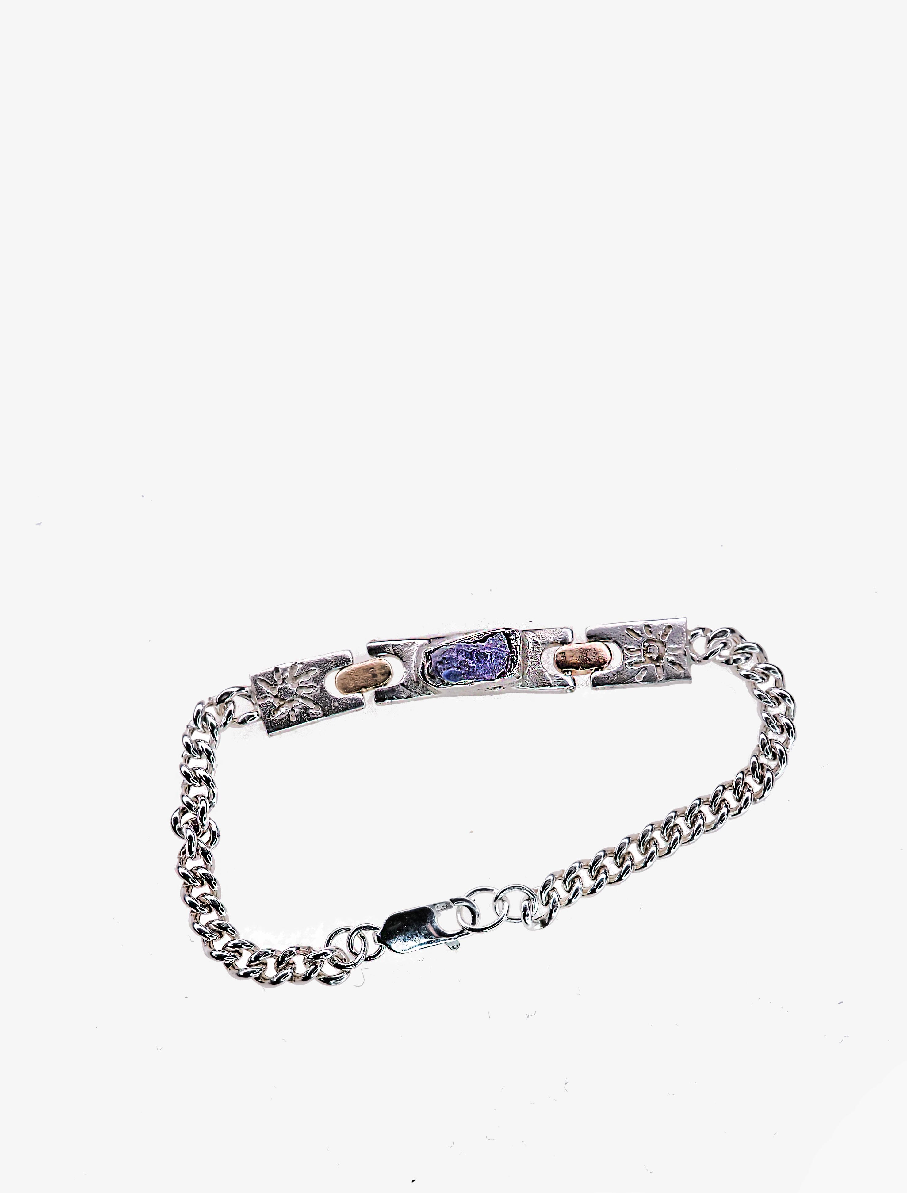 Tanzanite Blue Silver Bronze
