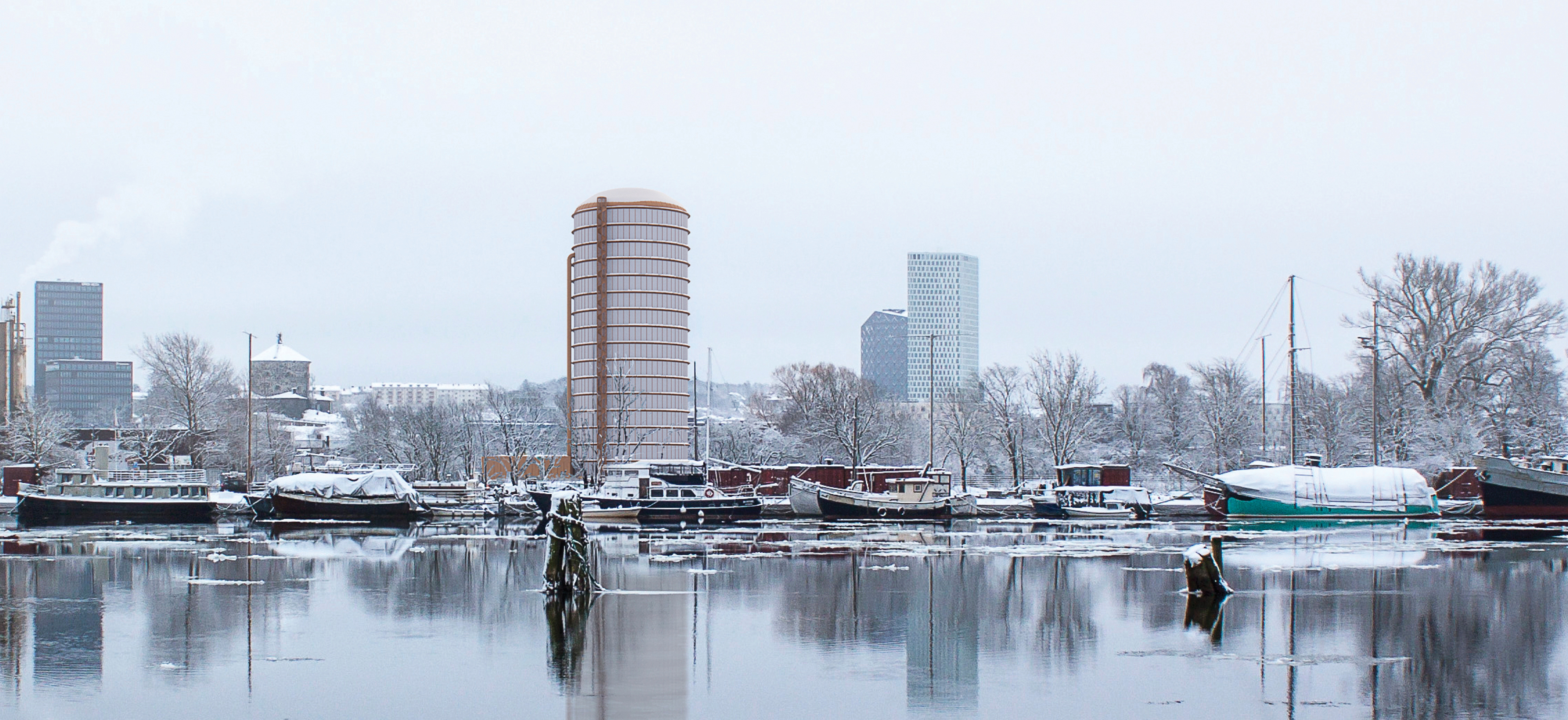 Tävlingsförslag för Göteborg Energi's nya ackumulatortank