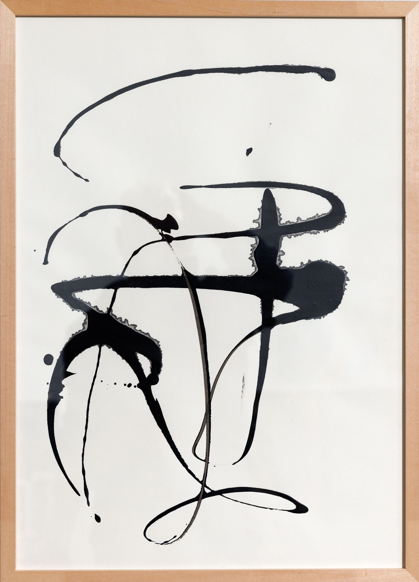 o. T.Acryl auf PapierDIN A2