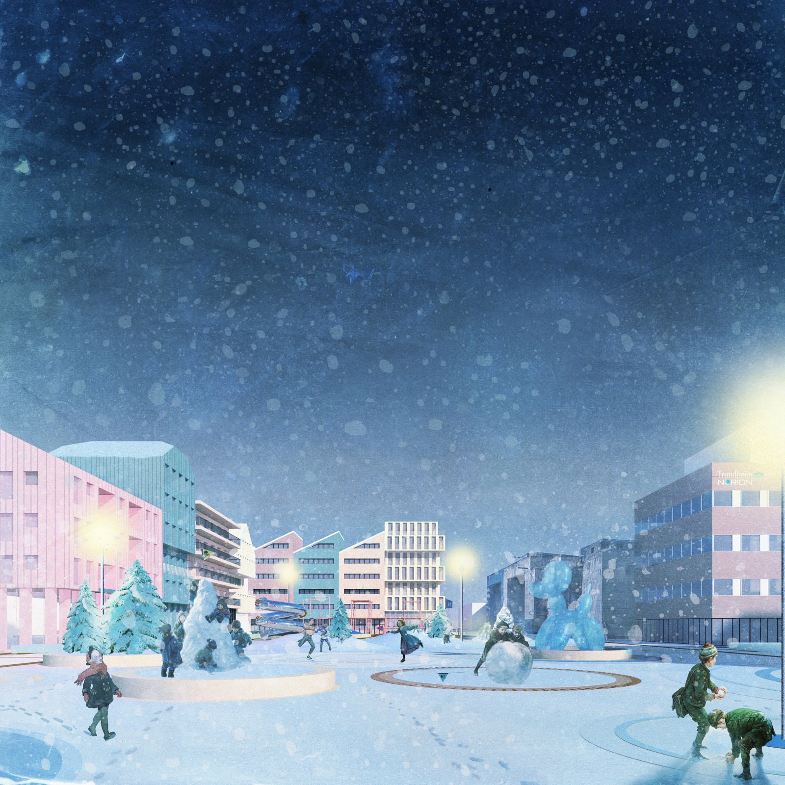 © false mirror office | Public spaces of Nyhavna | 2019