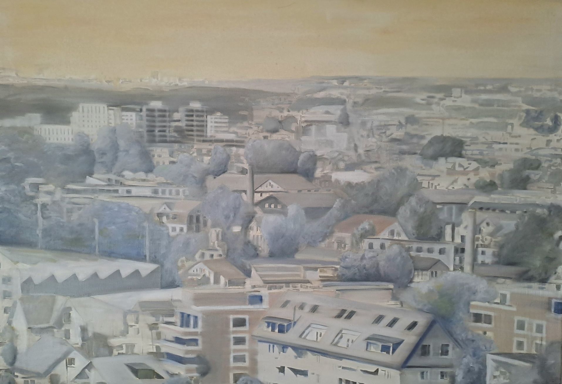 Uster vom Tämbrig, 2019160 x 110cm, Öl auf Leinwand