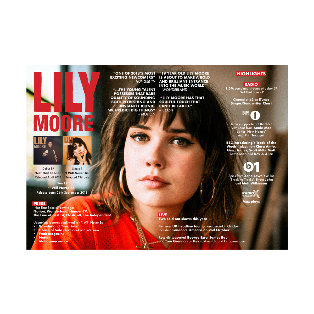 Lily Moore - One Sheet