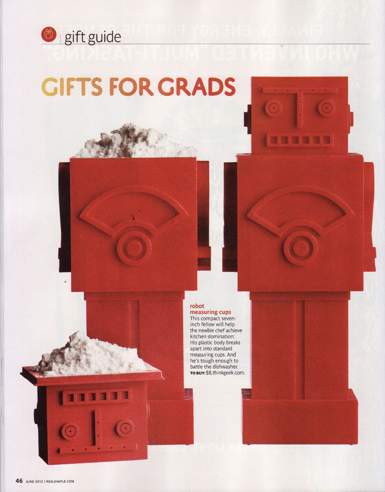 Real Simple magazine, June 2012