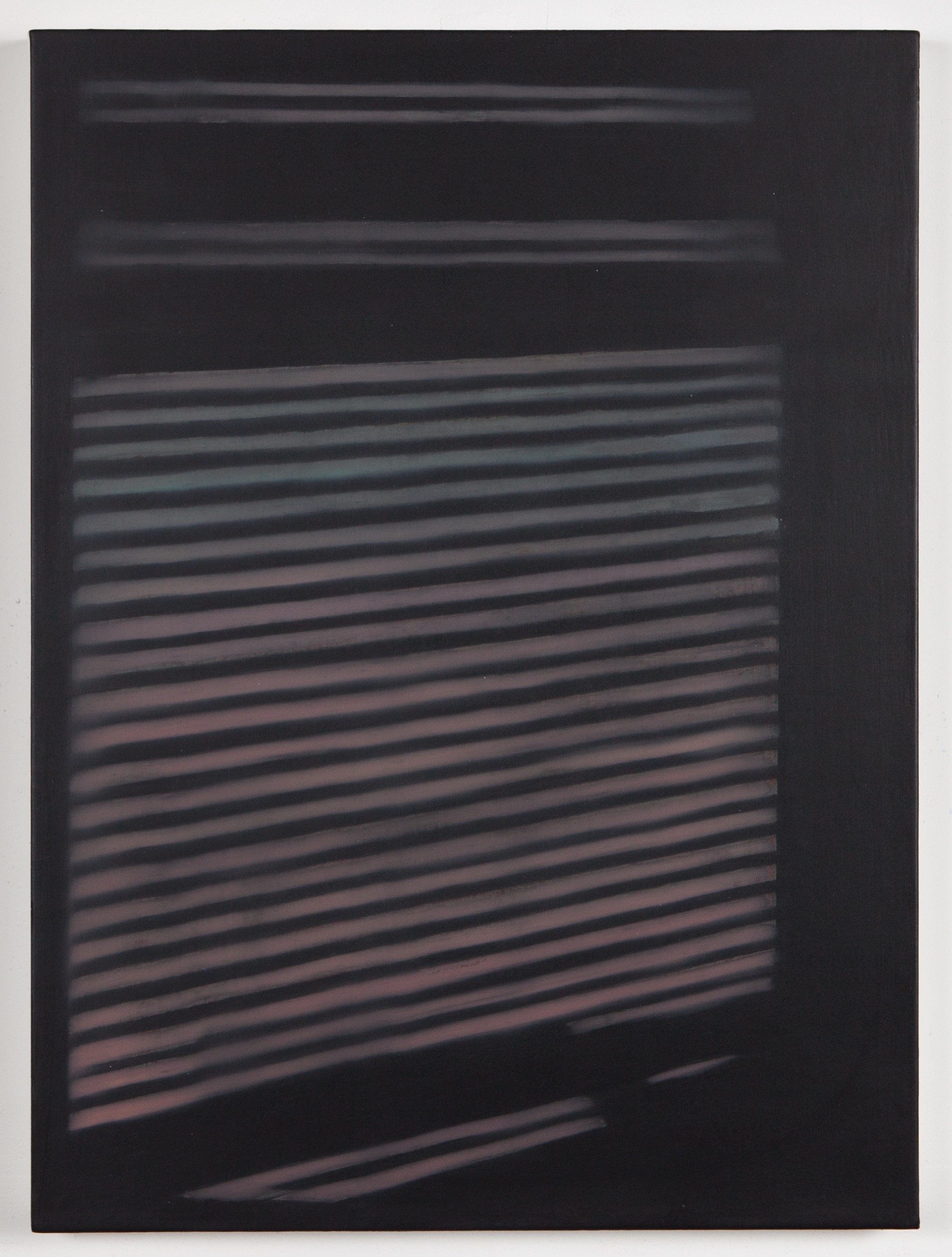 Amy at night, 2016oil on canvas, 18 x 25 in.