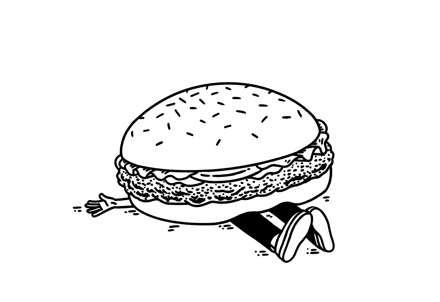 Image from Tim Minchin's book "You don't have to have a dream"