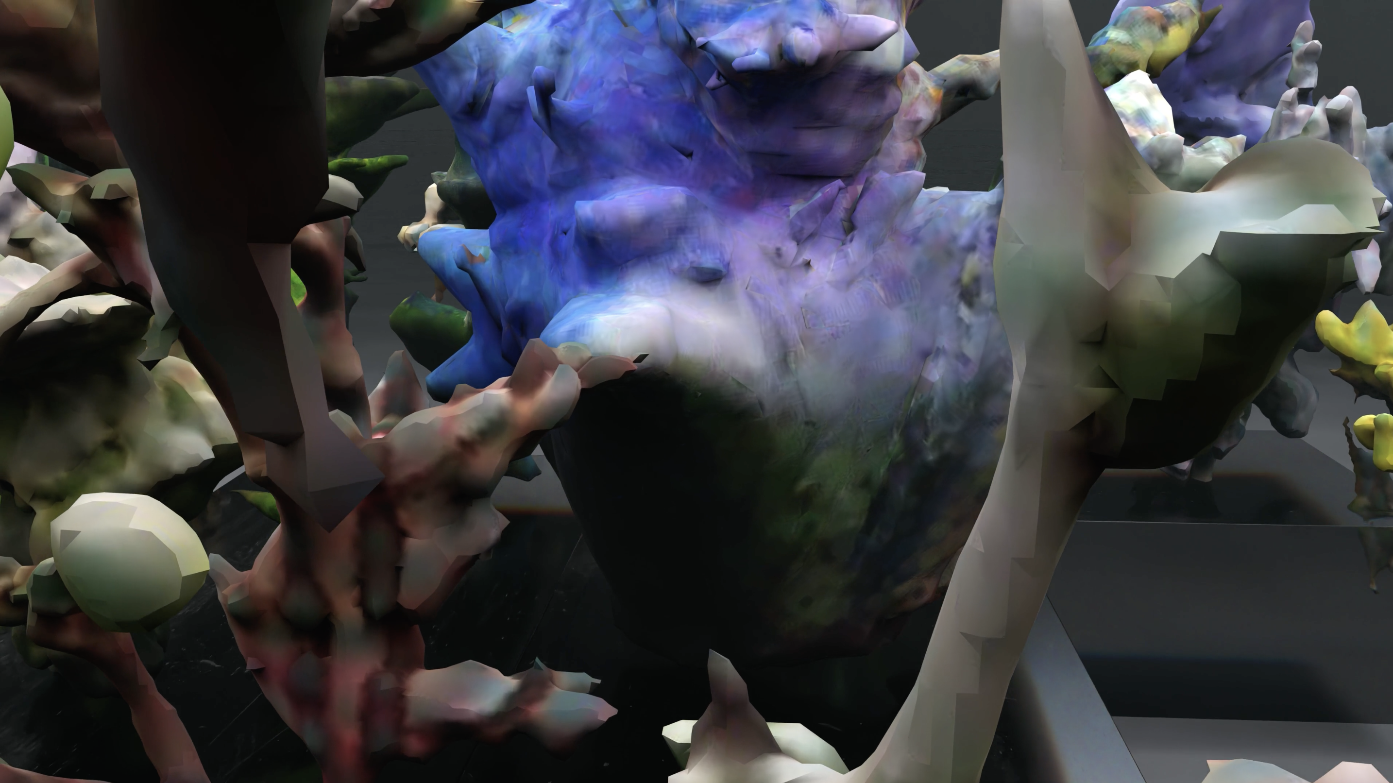 Videostill "Phantom of a Garden", 2024 (c) Michaela Putz & multinode studio