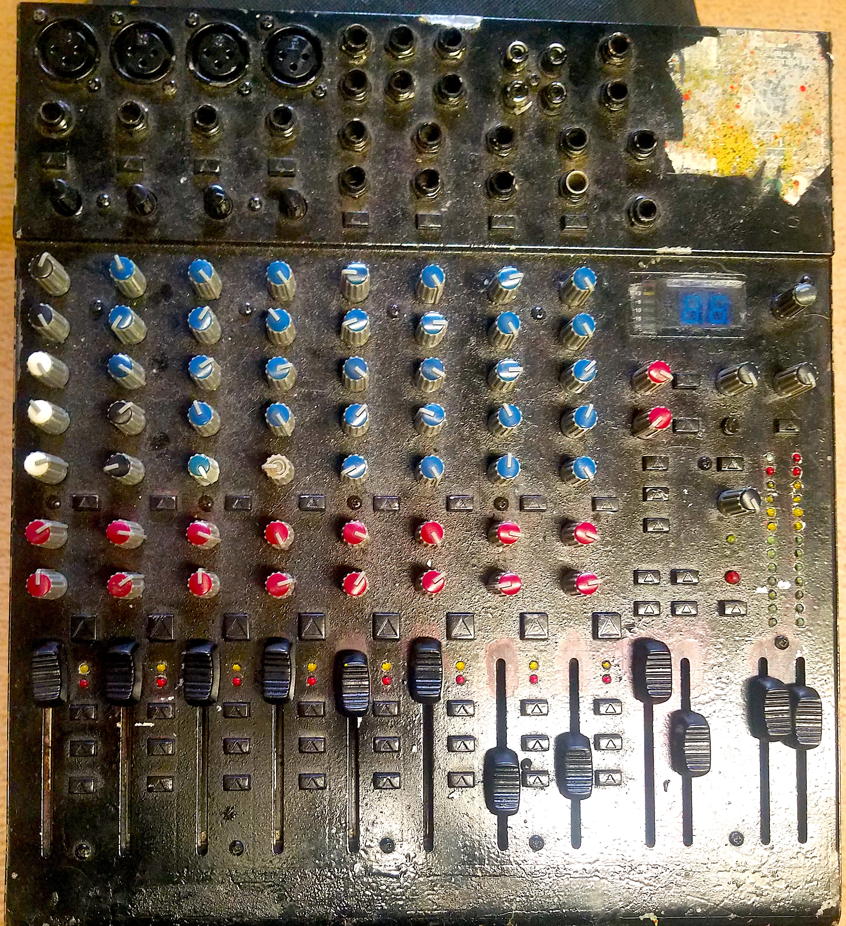 well traveled and still working but crackly af Behringer Hotwire maybe 2008? 