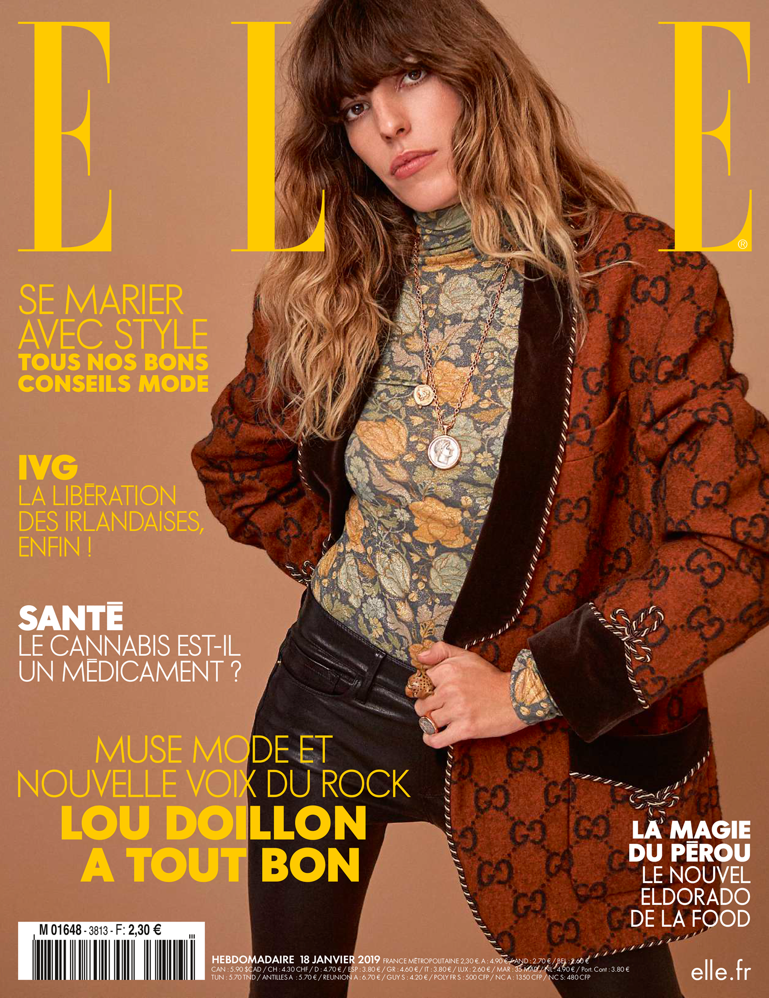 Cover Elle, 2019