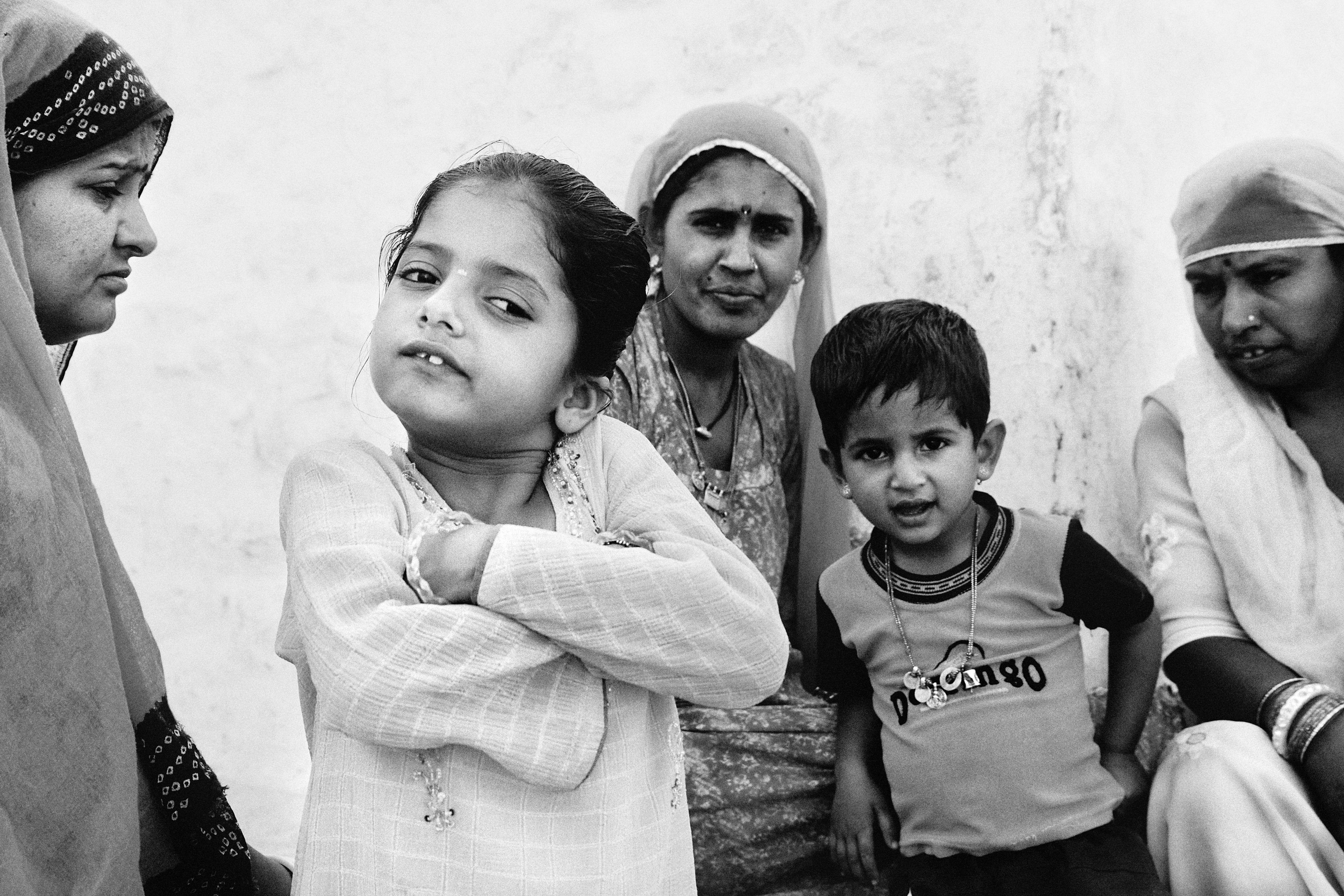 Family, Jaisalmer, Rajasthan.