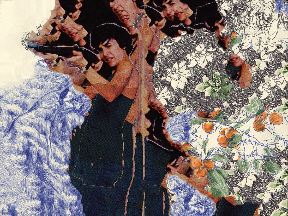 Entanglement 1, 2019. Digitized collage.