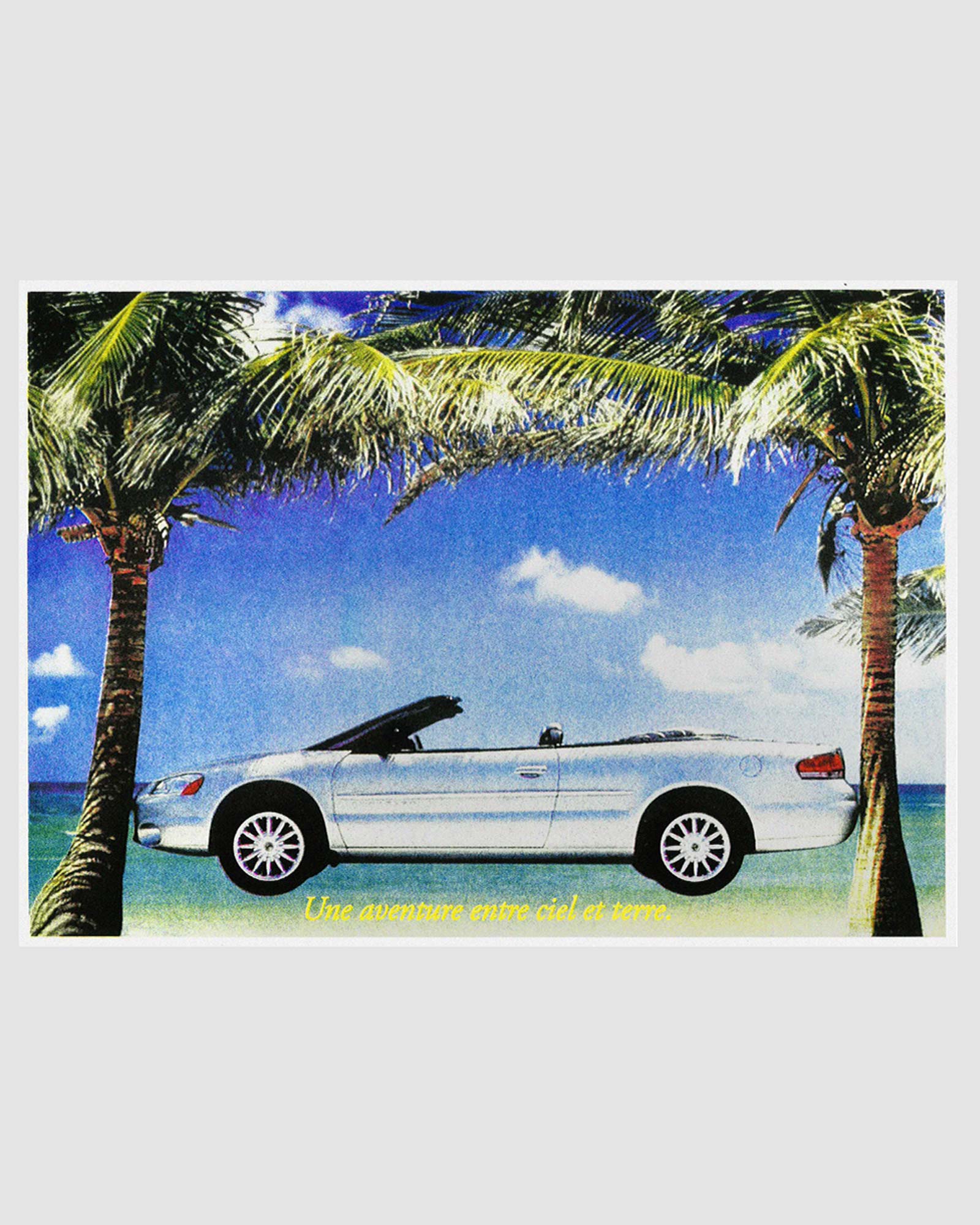 Tirage risographique, A3  Autoroute du soleil  