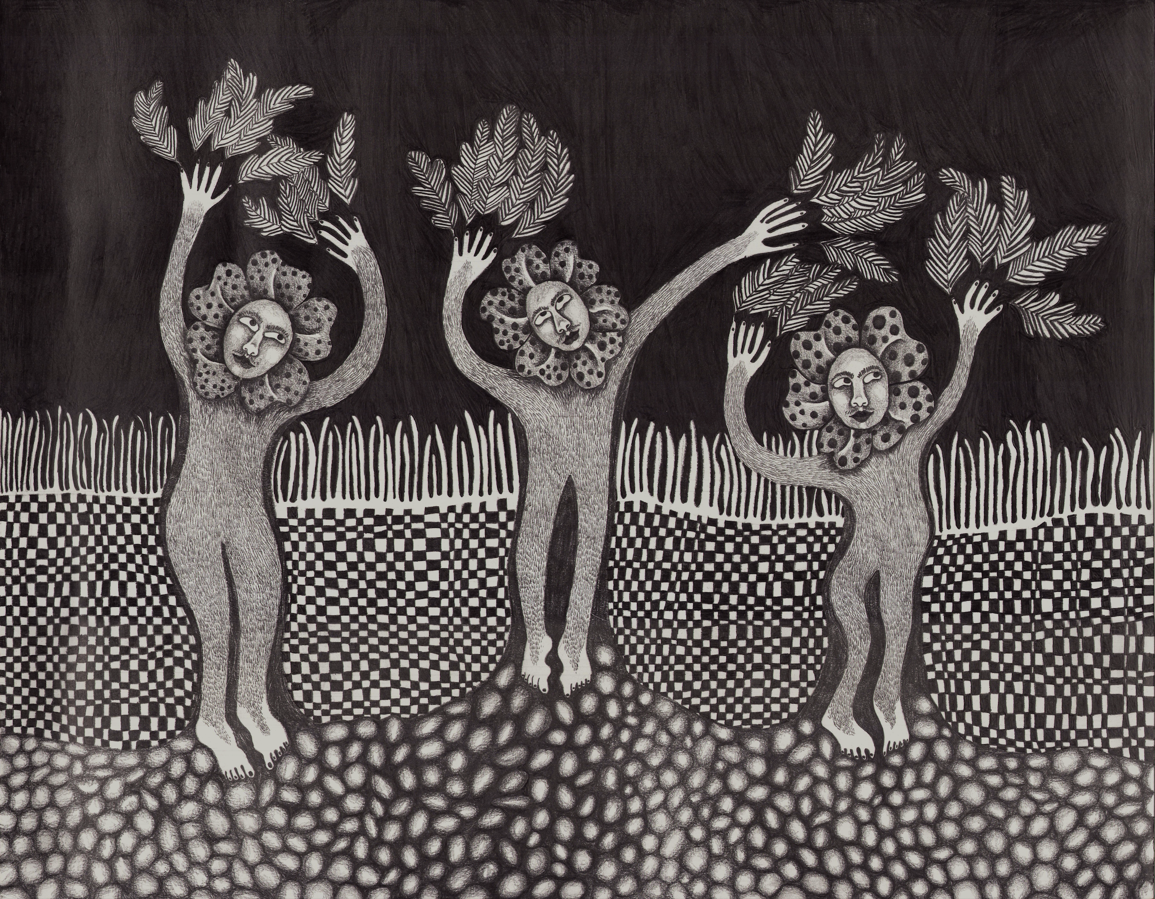 to be a child is to let your moustache grow, 24x11"