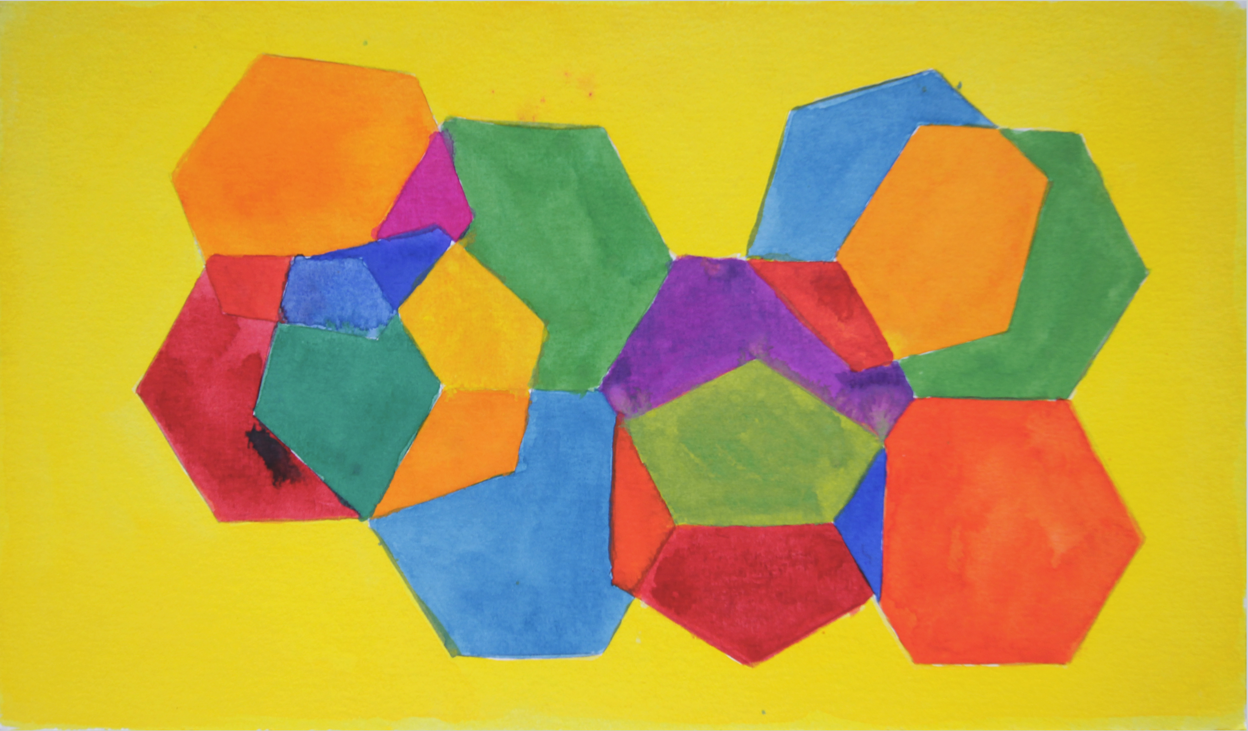 Untitled, 1999. Watercolor and pencil on paper, 16 x 27 cm.
