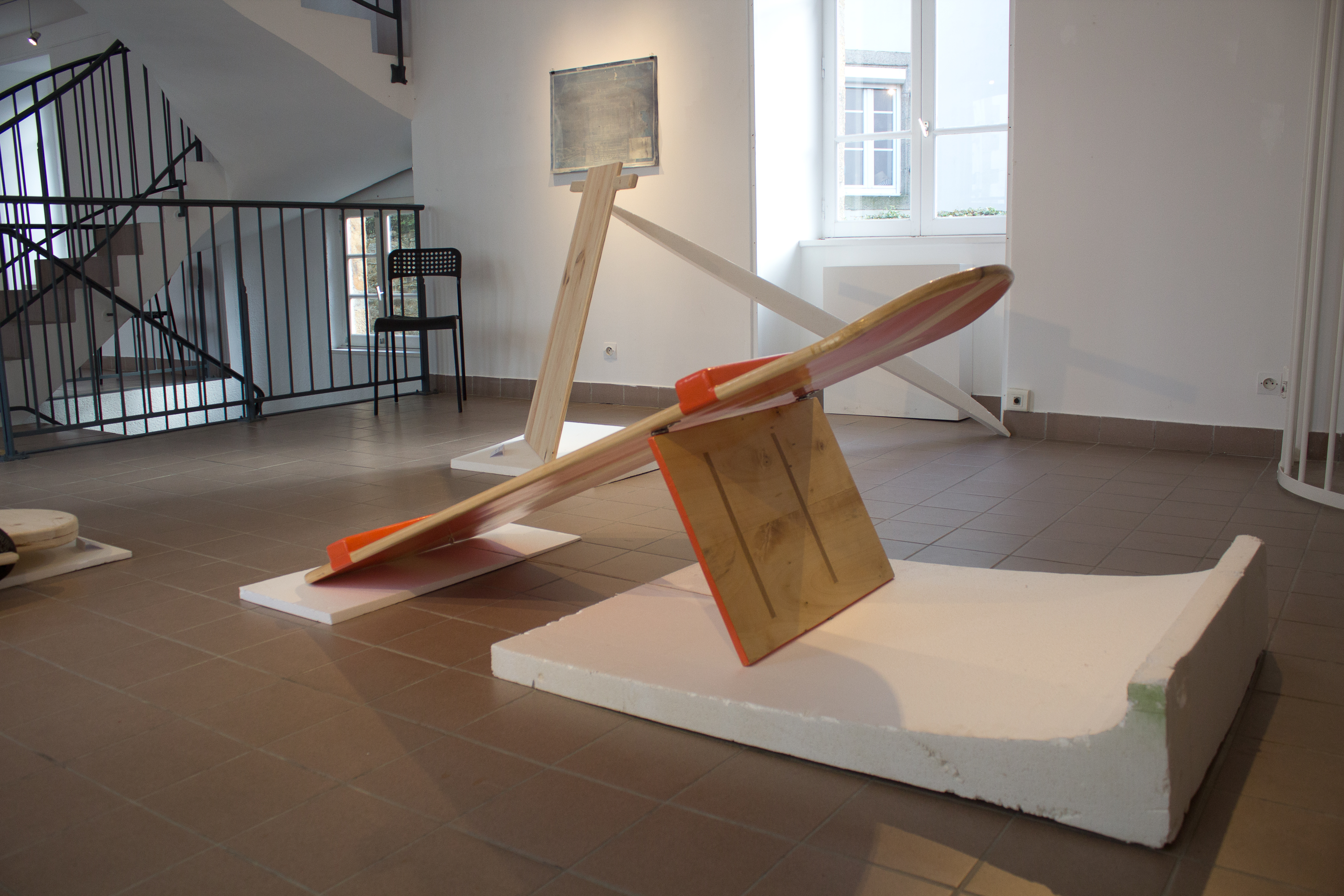 "De l'amusement à chevaucher les vagues ici", Maison de la Fontaine, Brest.