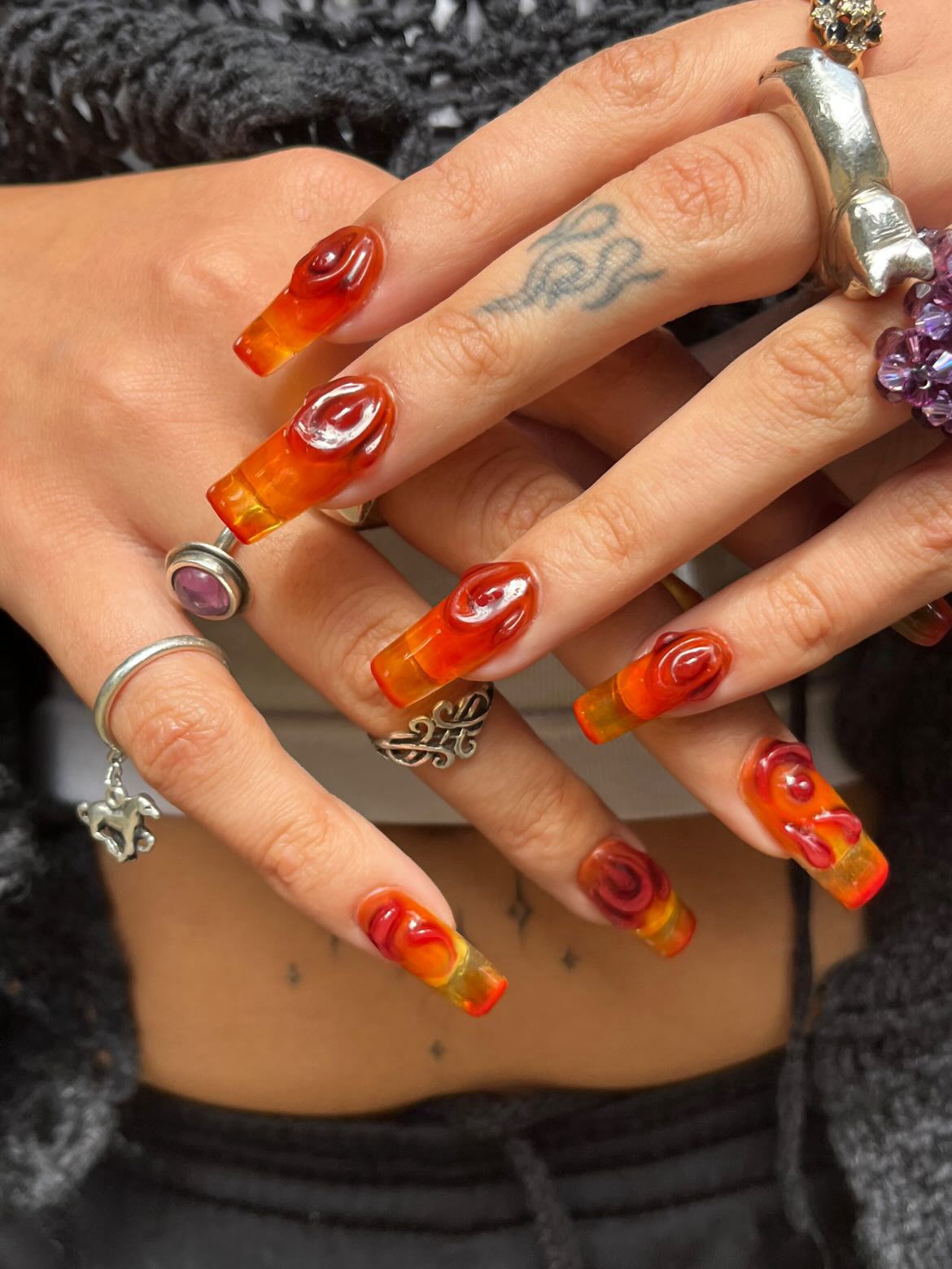 One manicure of your choice by Imanicured. Imanicured is a south London based nail studio created by Imani. Using nails as a form of creative expression Imani plays with texture and sculptural elements to elevate any nail design. Taking inspiration from a range of mediums including: nature, vintage glassware, ceramics or interior design, she loves pushing the boundaries of practicality and style.