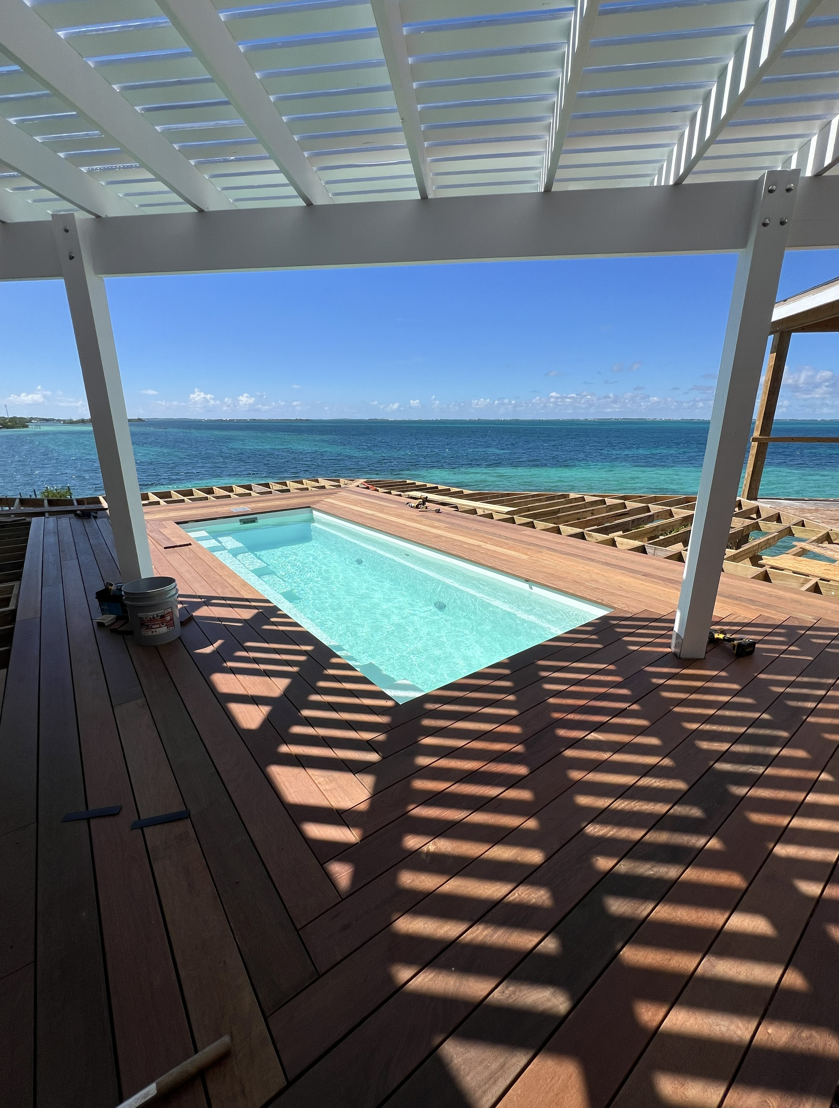 View from the Pool Deck Looking South
