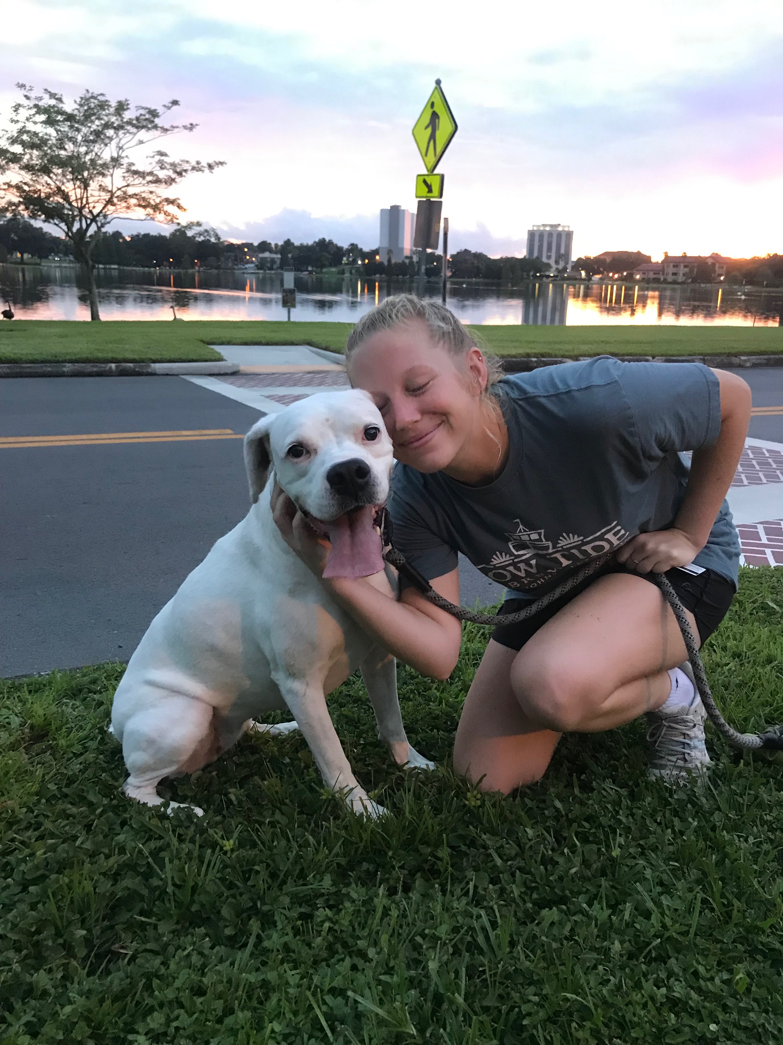 I'm the proud owner of a nearly toothless rescue dog named Luna/Tuna Fish.