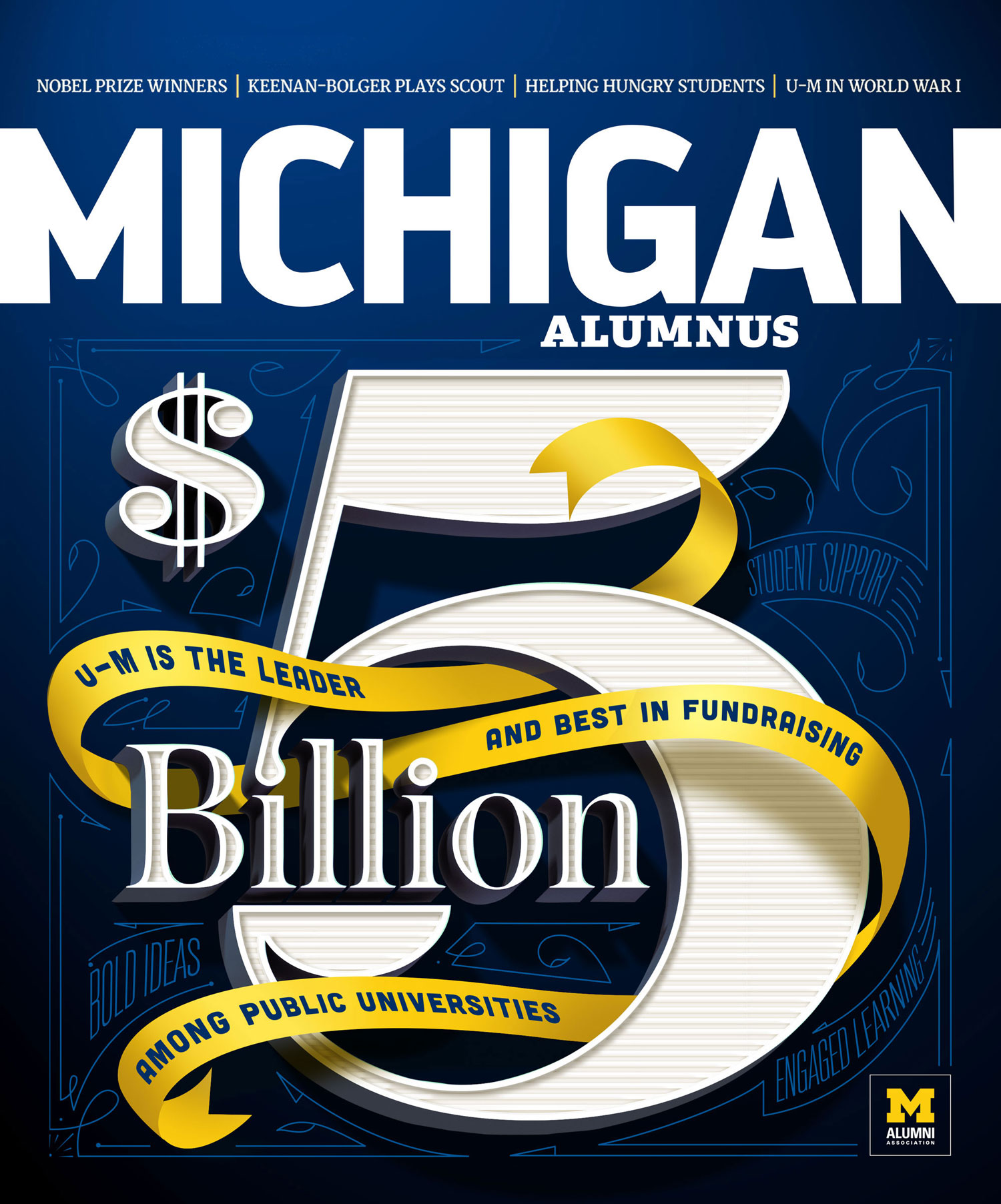 Michigan Alumnus – $5 Billion – December 2018