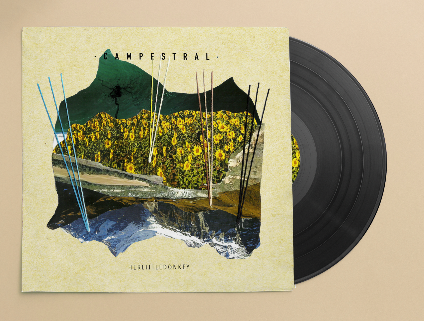 Diseño de vinilo Campestral - Her Little Donkey