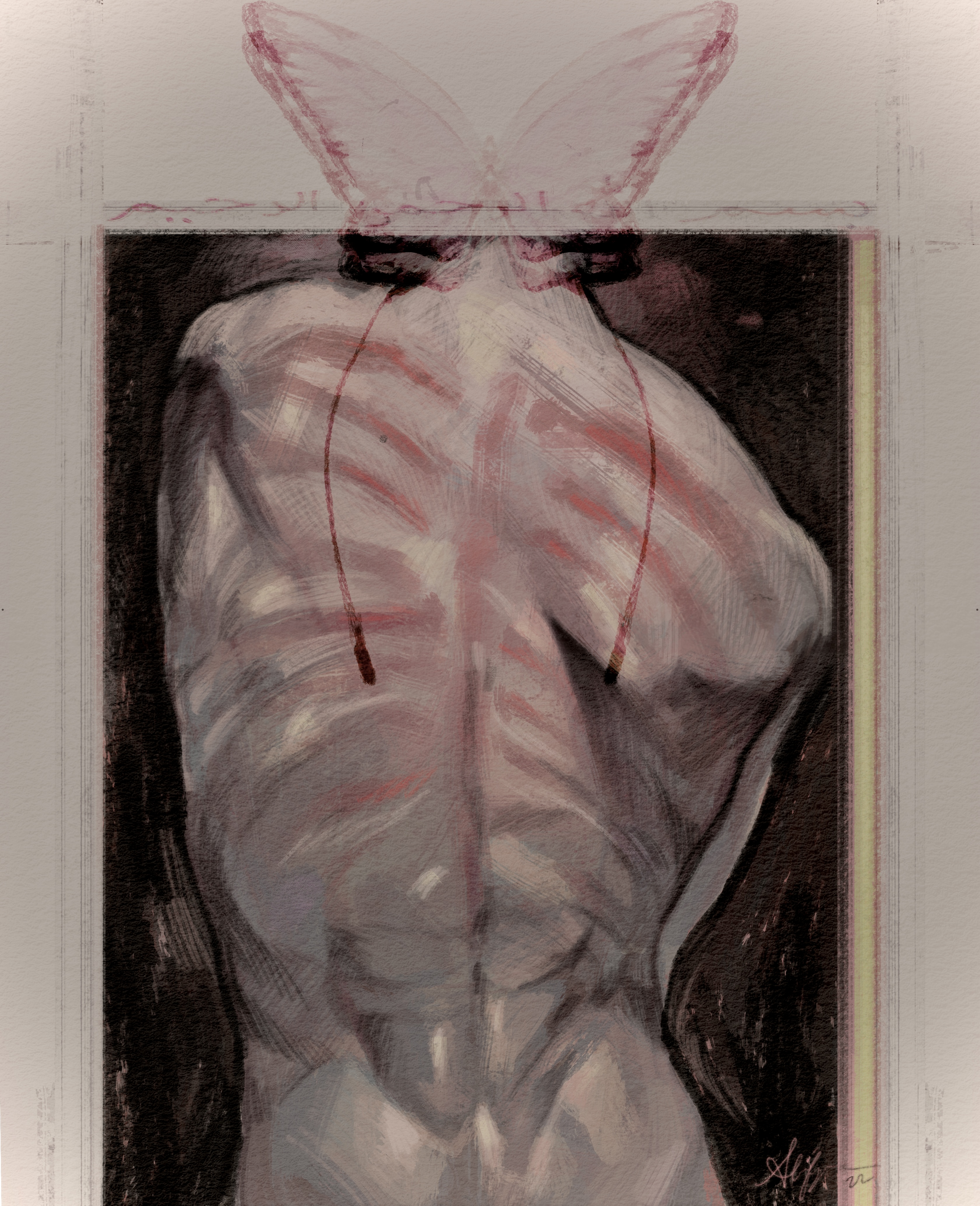 Kerok, 2021. Digital illustration, Adobe Photoshop CC 2022.