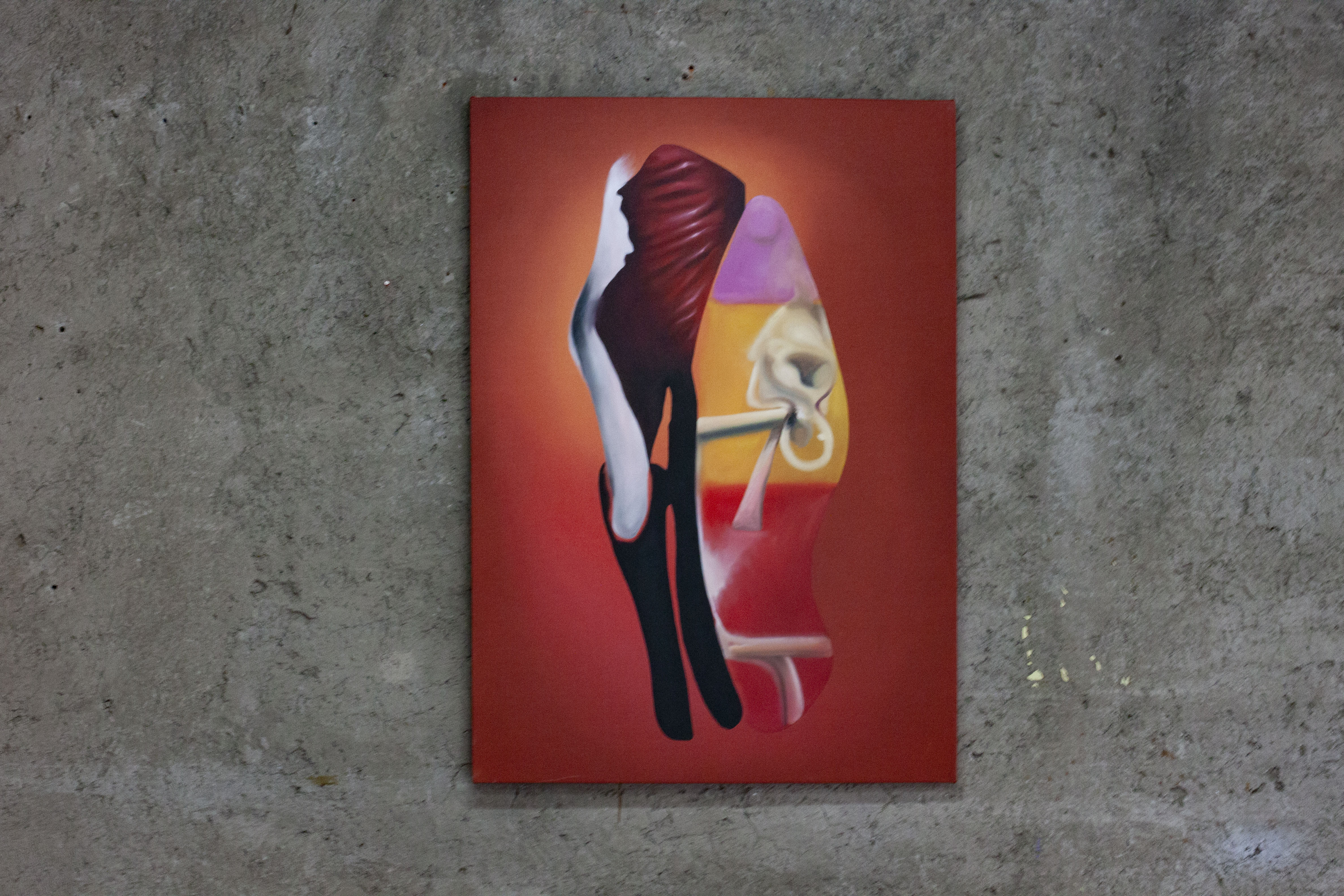 Installation view, Looking inwards from the outside / Viendo hacia adentro desde afuera, JO-HS CDMX 2022