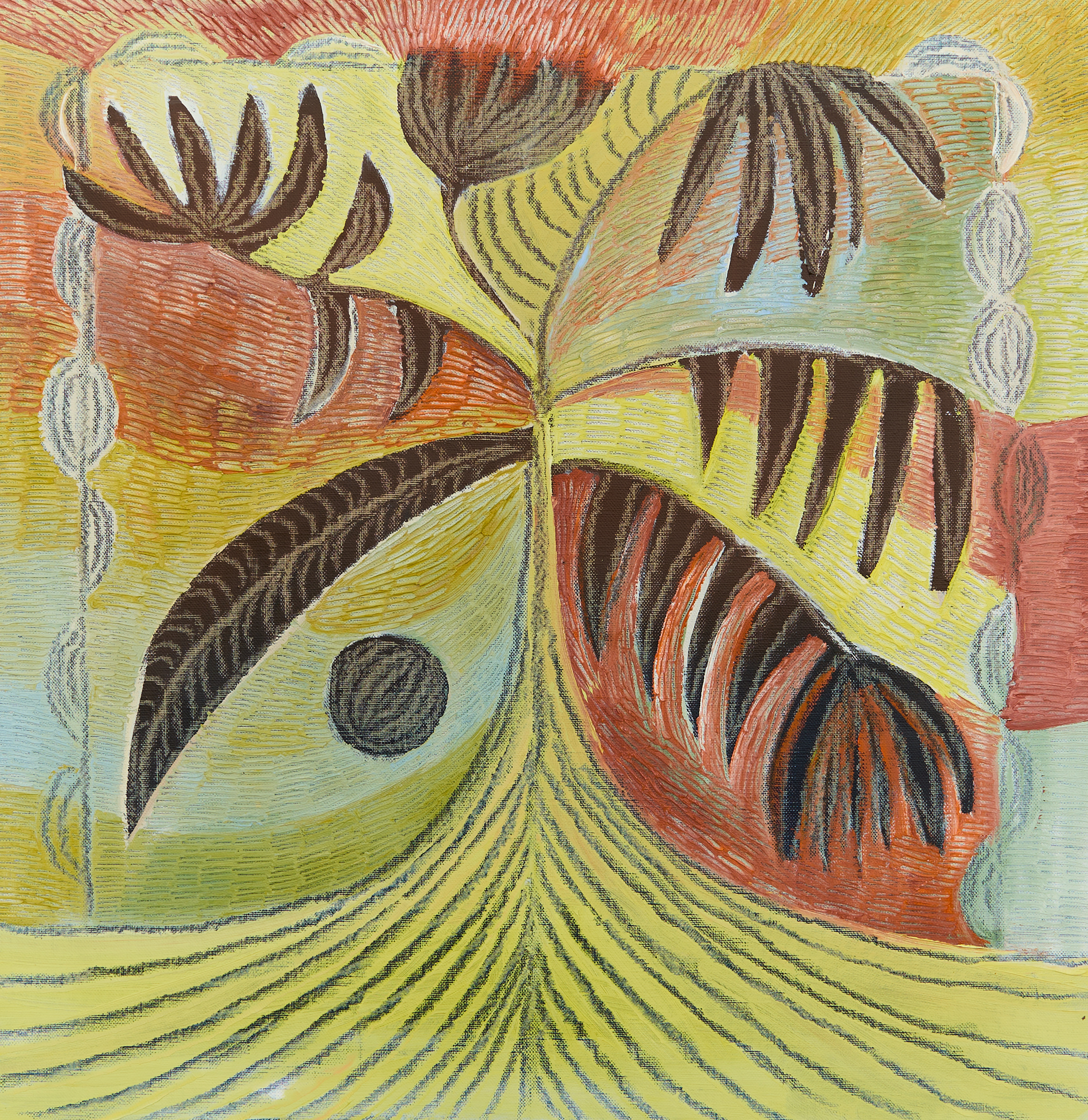 Dancing Tree, 2025. Oil on linen