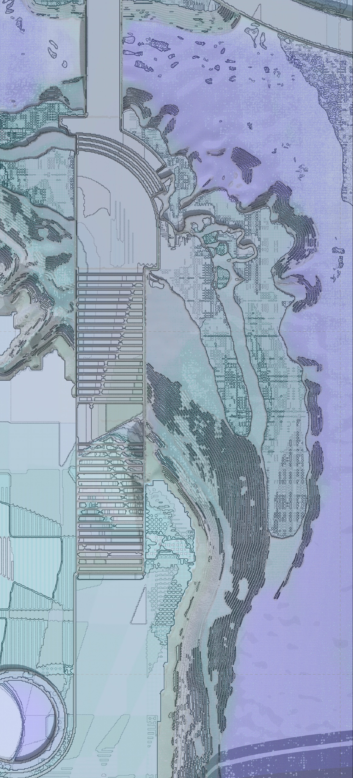 Data Drawing, vegetational Zones