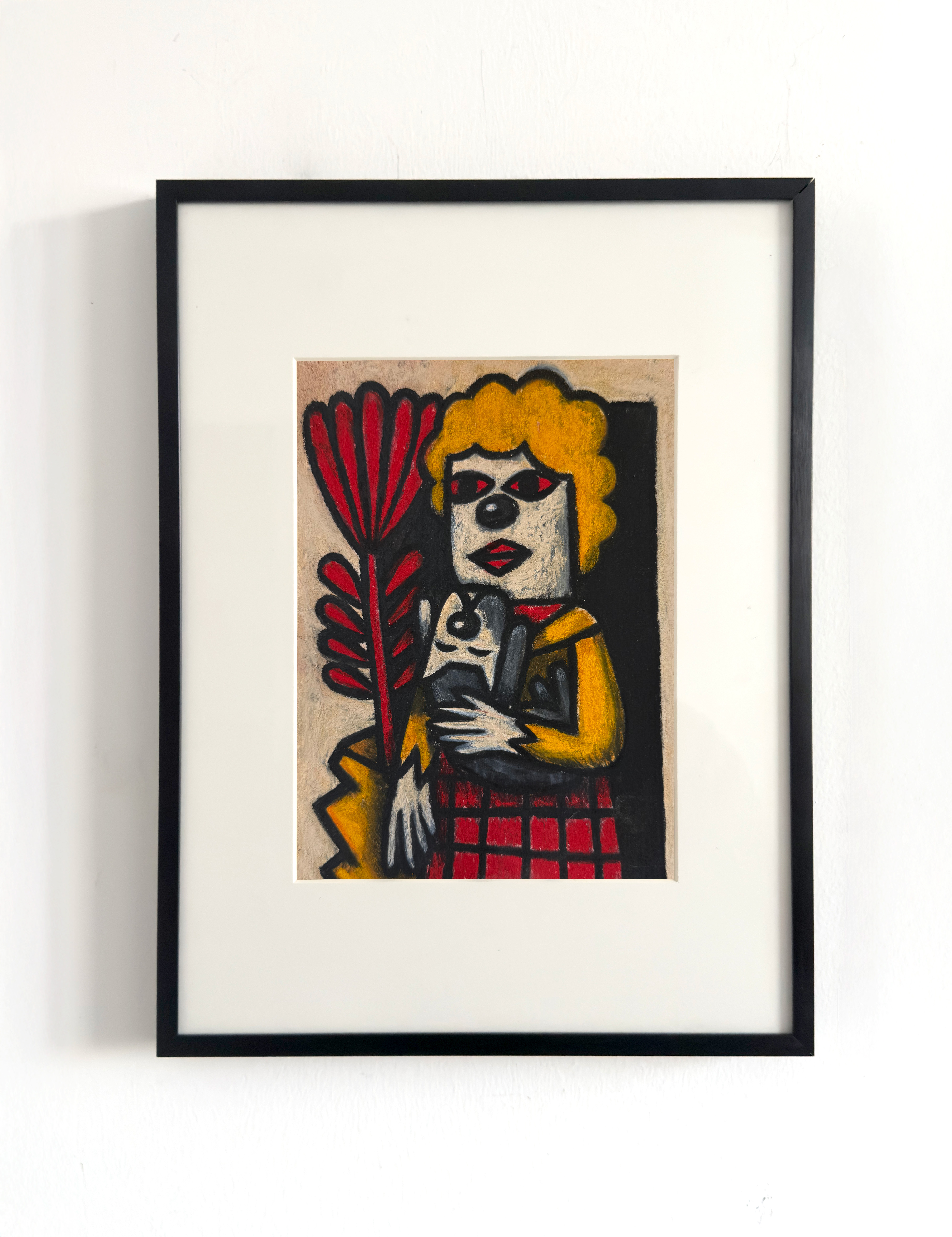 LADY WITH A DOGWORK ON PAPER$298