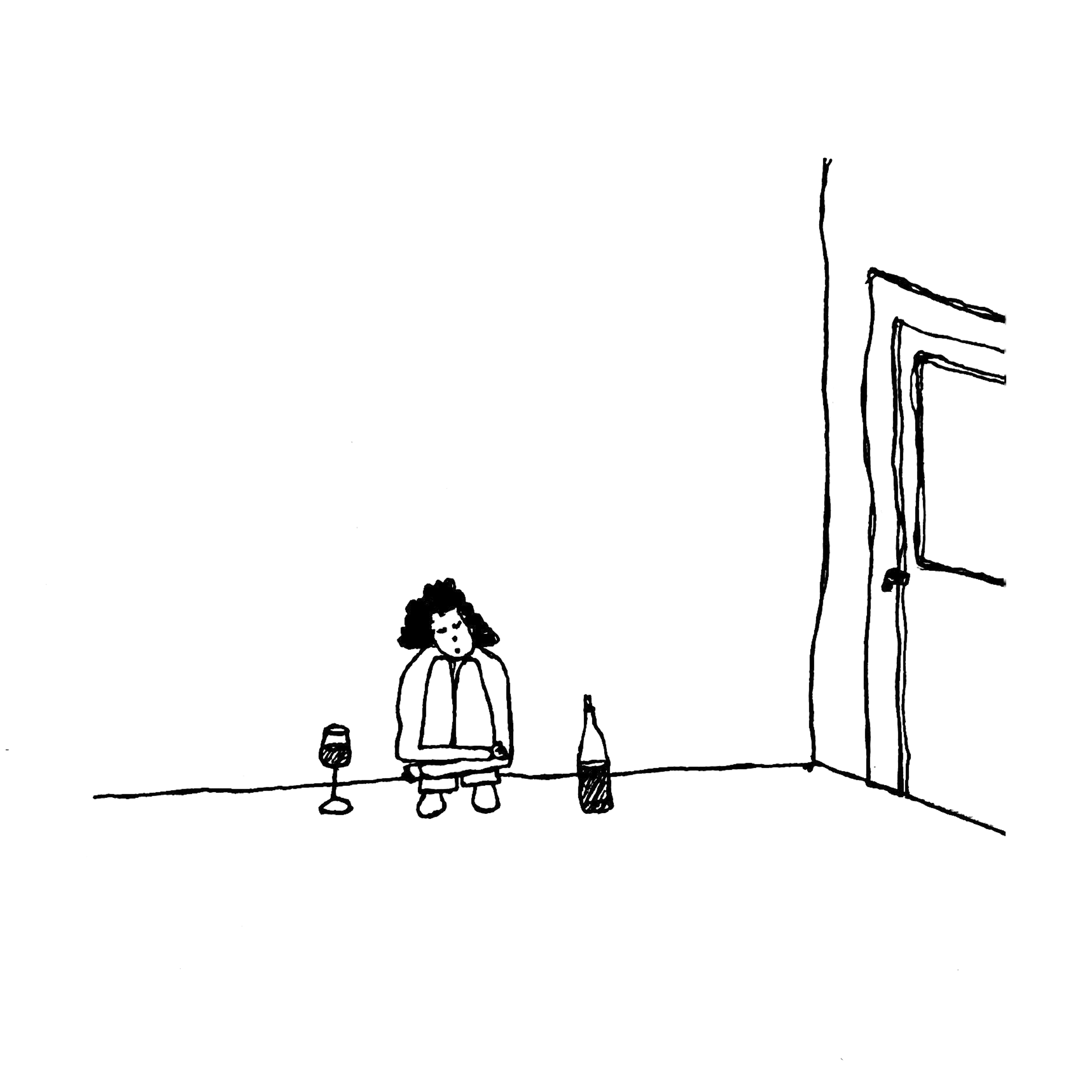"It is hard and melancholy sometimes."