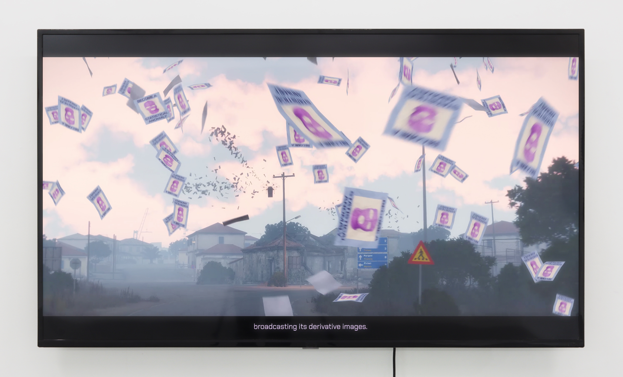 As far as the drone can see, 2023, single-channel video with sound, 15 minutes, 49 seconds
