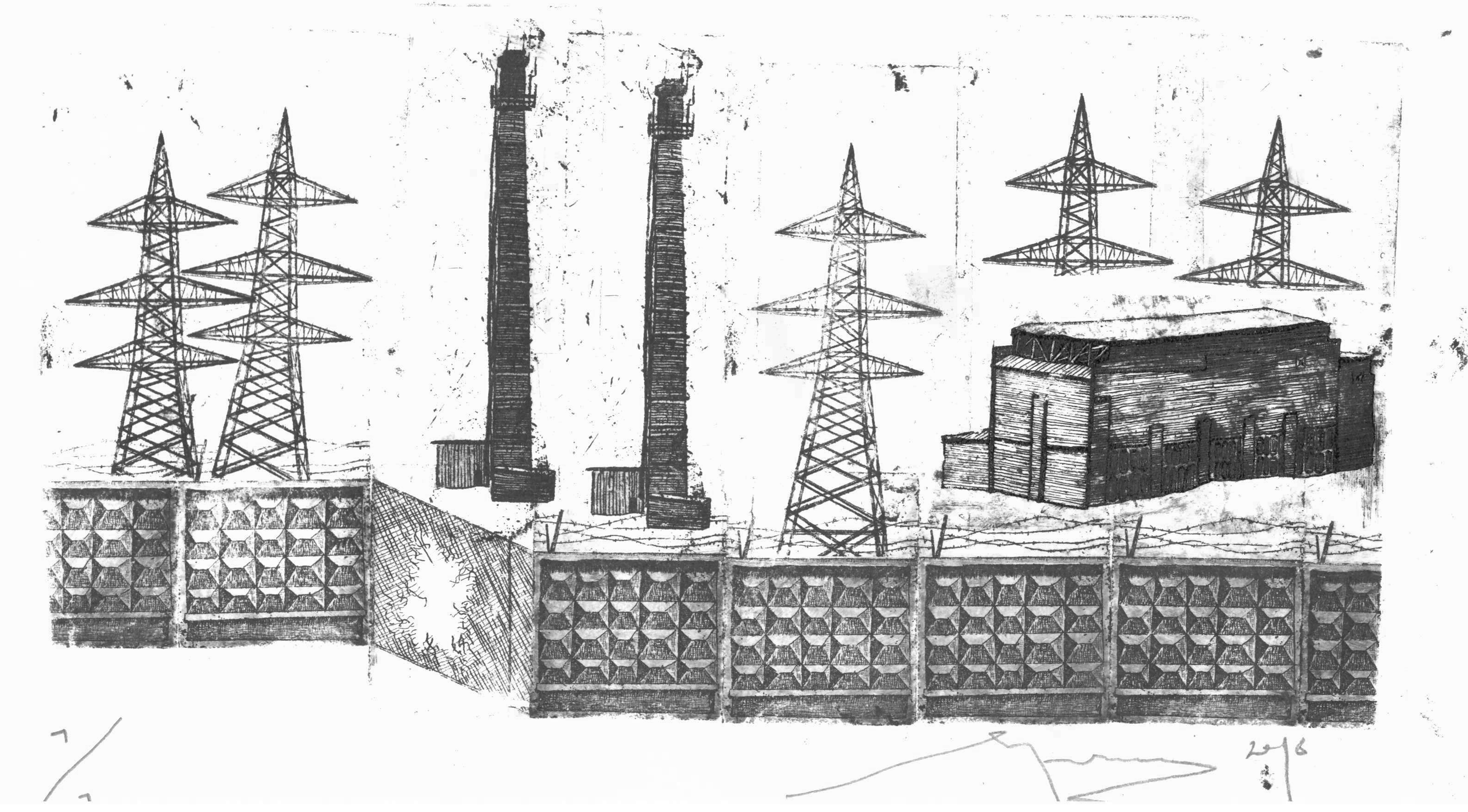 Etching by Kristinya Yarosh