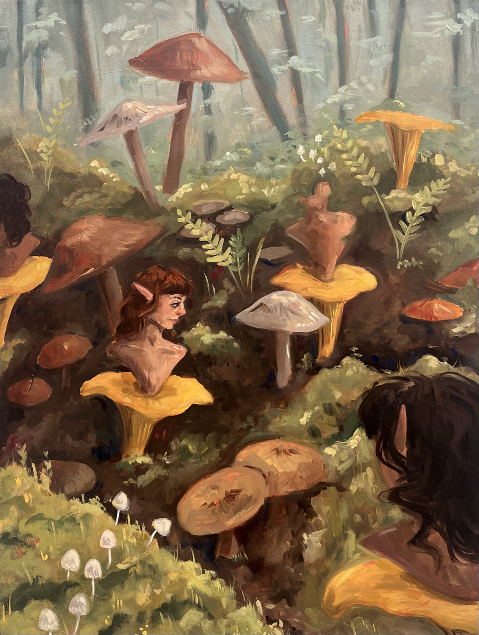 Regenerate, Oil, 2023