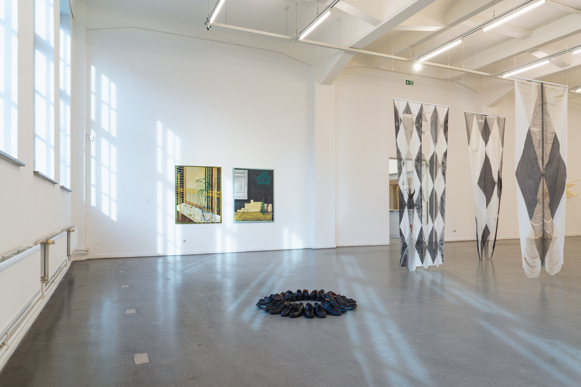 Ausstellungsansicht «&thinsp;Vor meiner Tür&thinsp;»Kunsthaus, Hamburg2025