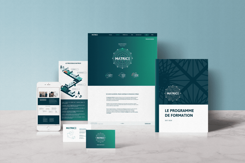 Visual identity and branding @ Matrice 