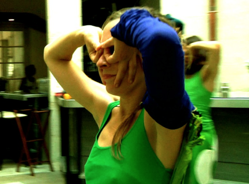 Green Oddity, 2011Flash mob, Compagnie Mi-Octobrecrédit photo : Julie Navarro
