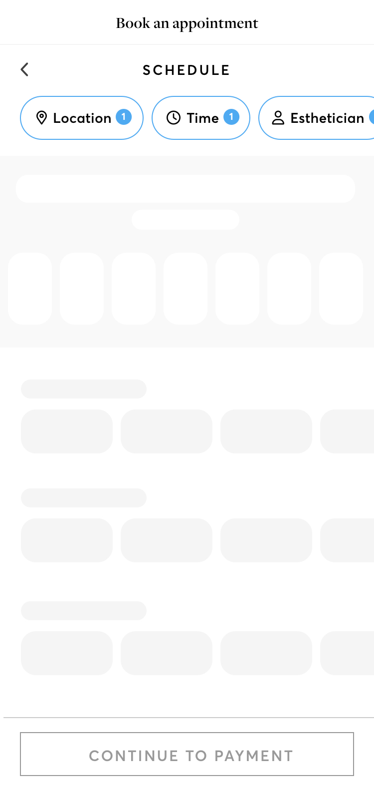 Scheduling—loading