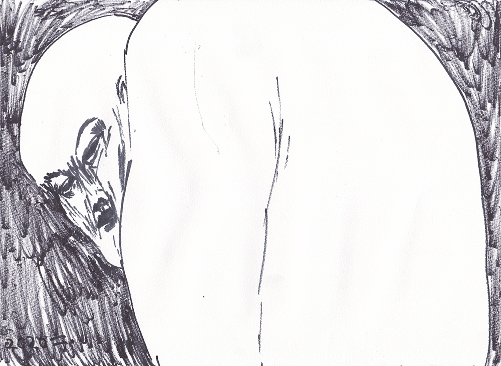그게 어때서, 2020, pen on paper, 21*29.7(cm)