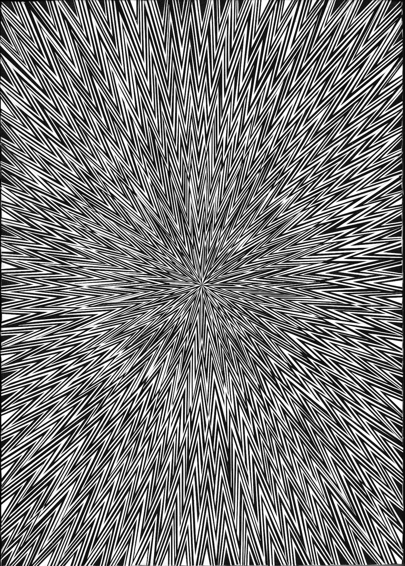 My Moire, 2013, 8.2 x 11.6 inches