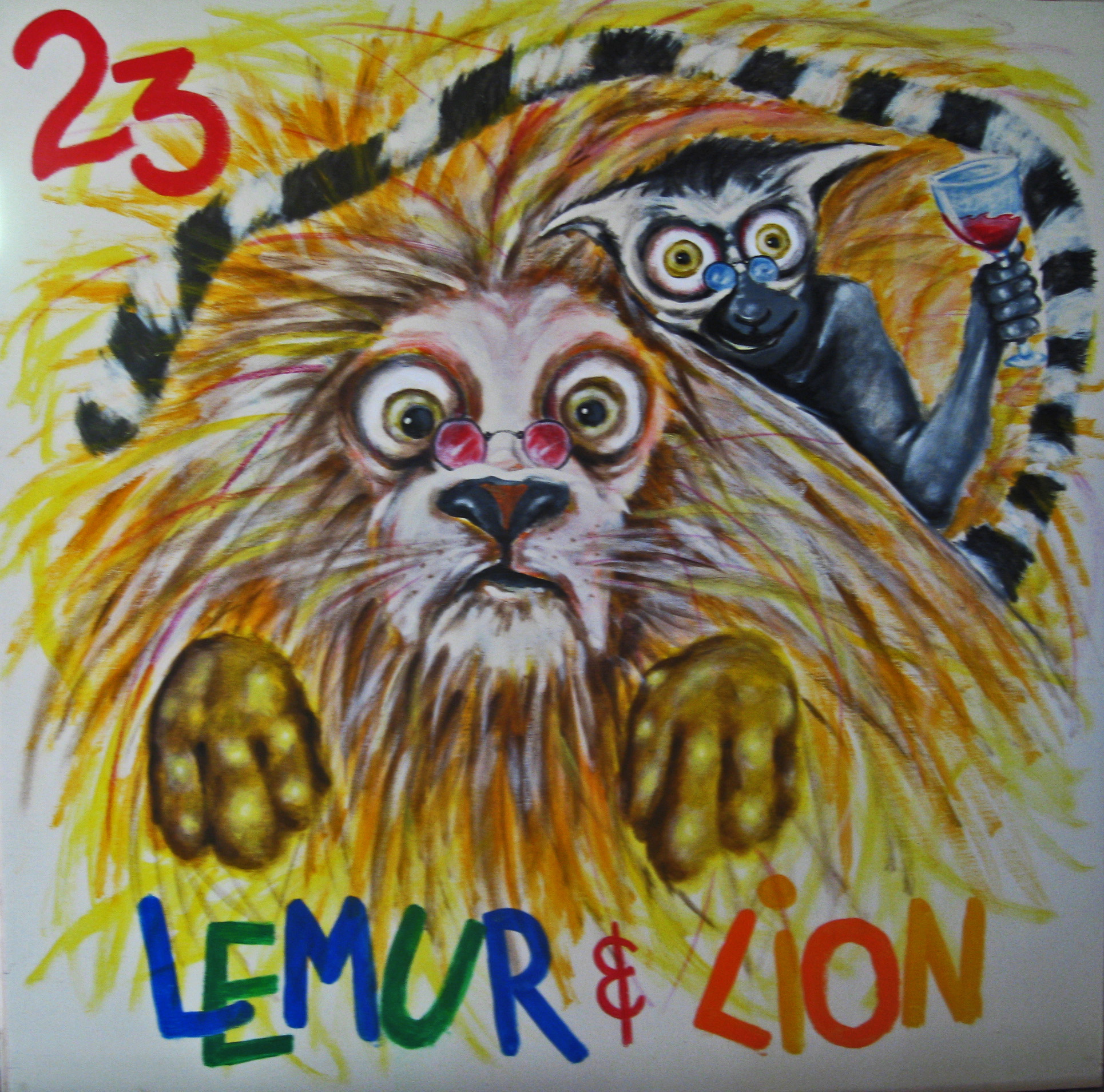  Acrylic on panel – 32” x 34” 