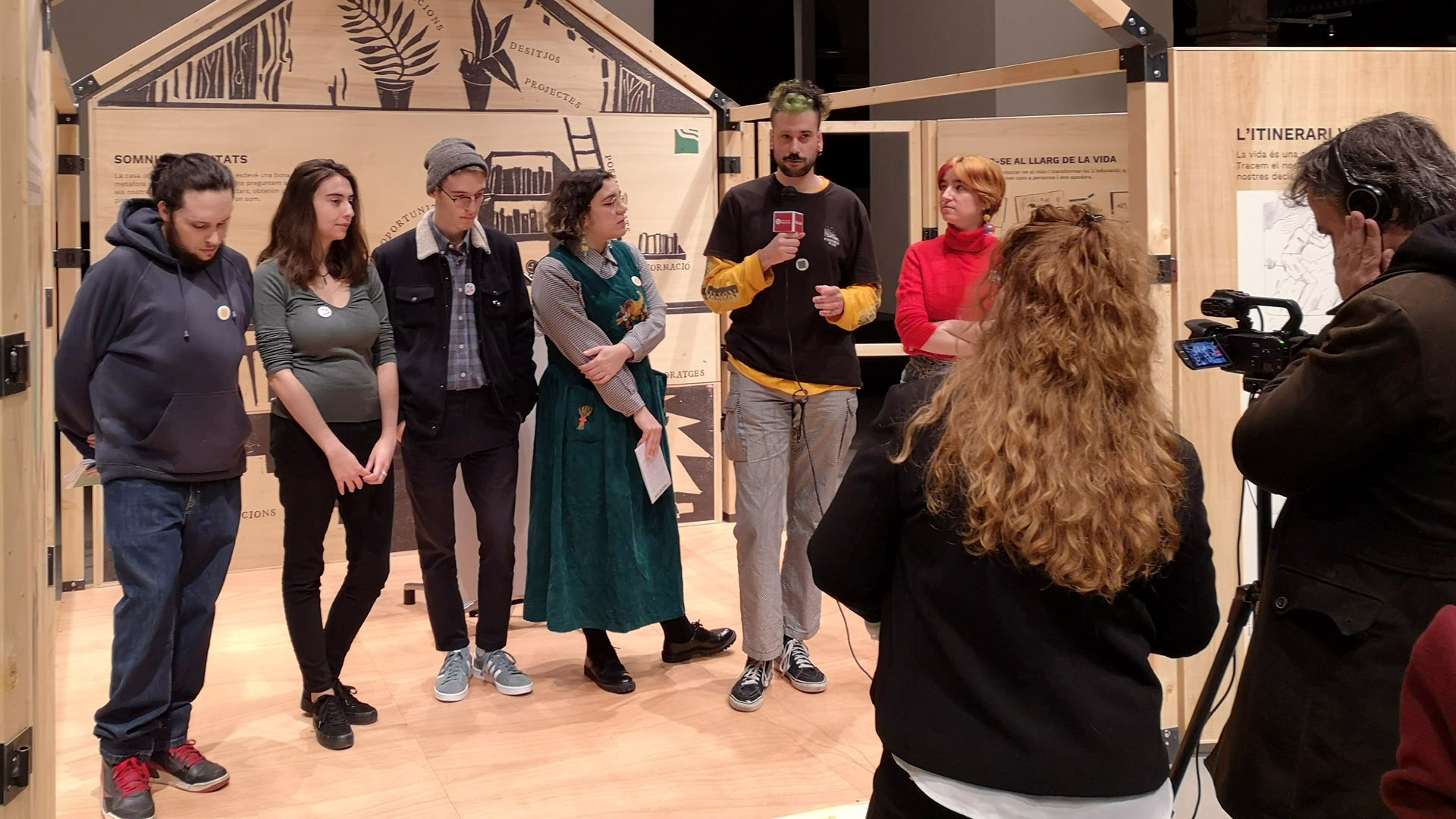 6/9 Arts Santa Mònica 2019. inauguració. equip d'art. foto A+G