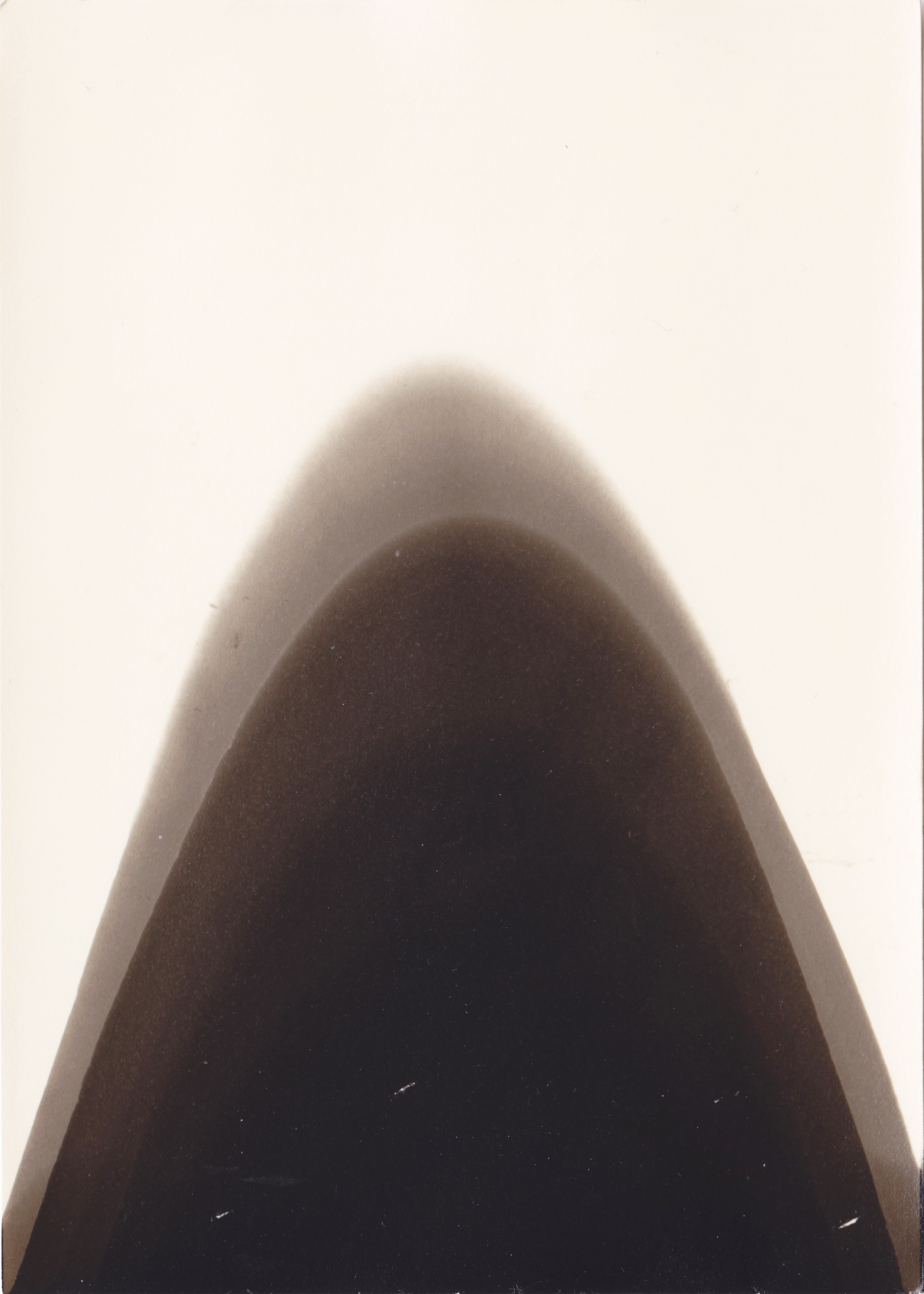 Untitled (AGFA Brovira #11), 2020, vintage photographic paper, 10.4 x 7.4 cm