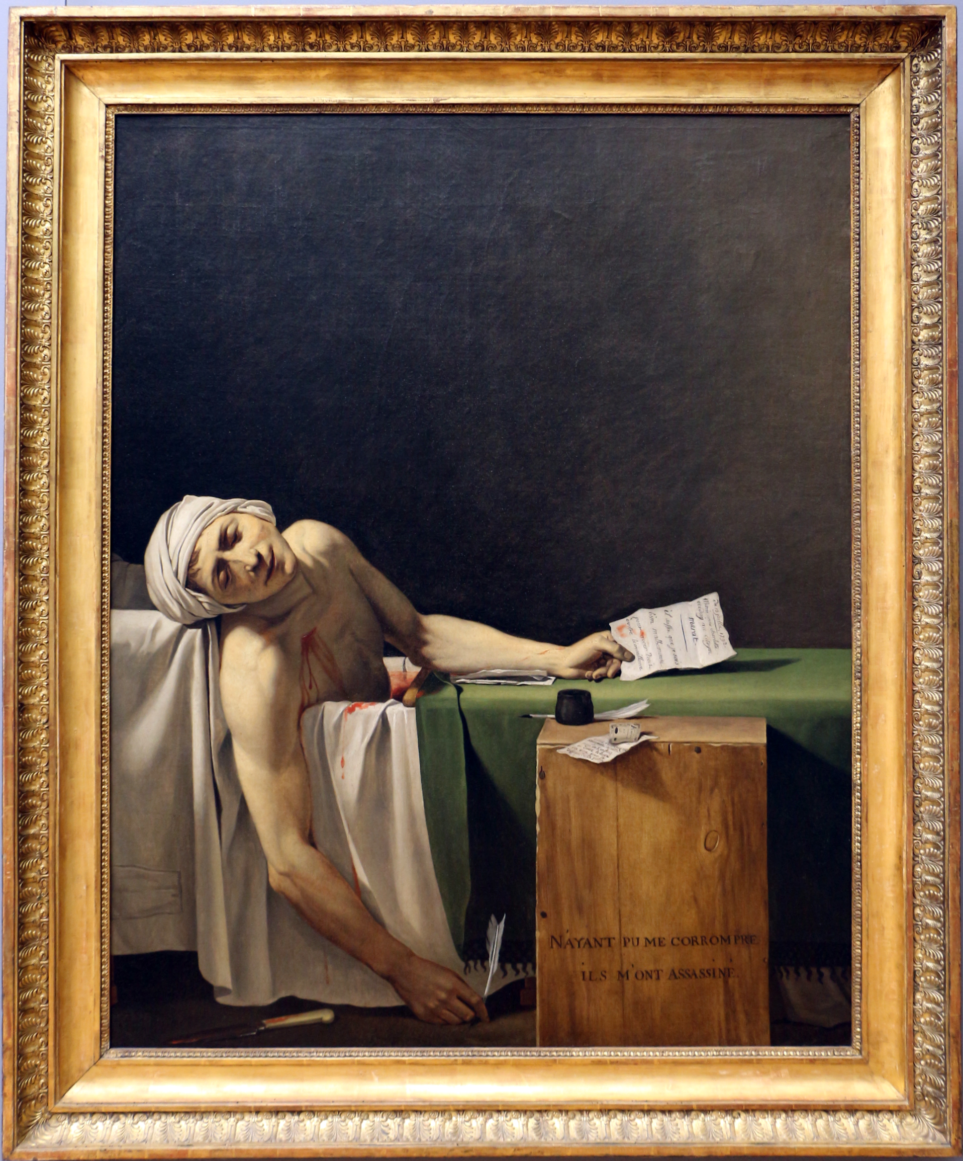 Jacques louis David - Marat assassinato - 1794