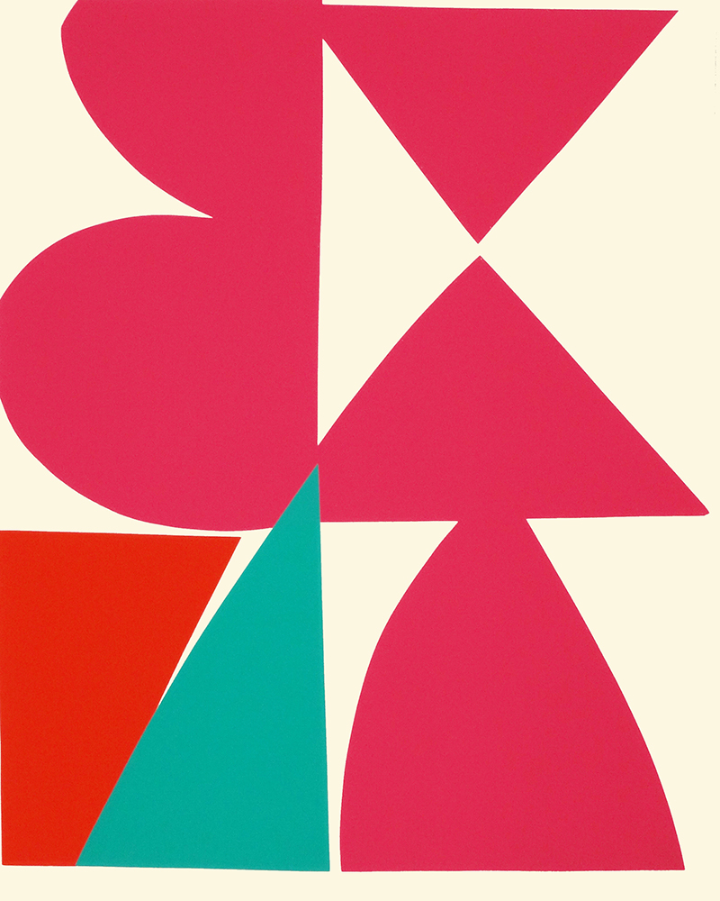 Title(tbd), 12" x 15.2", Silkscreen on Paper