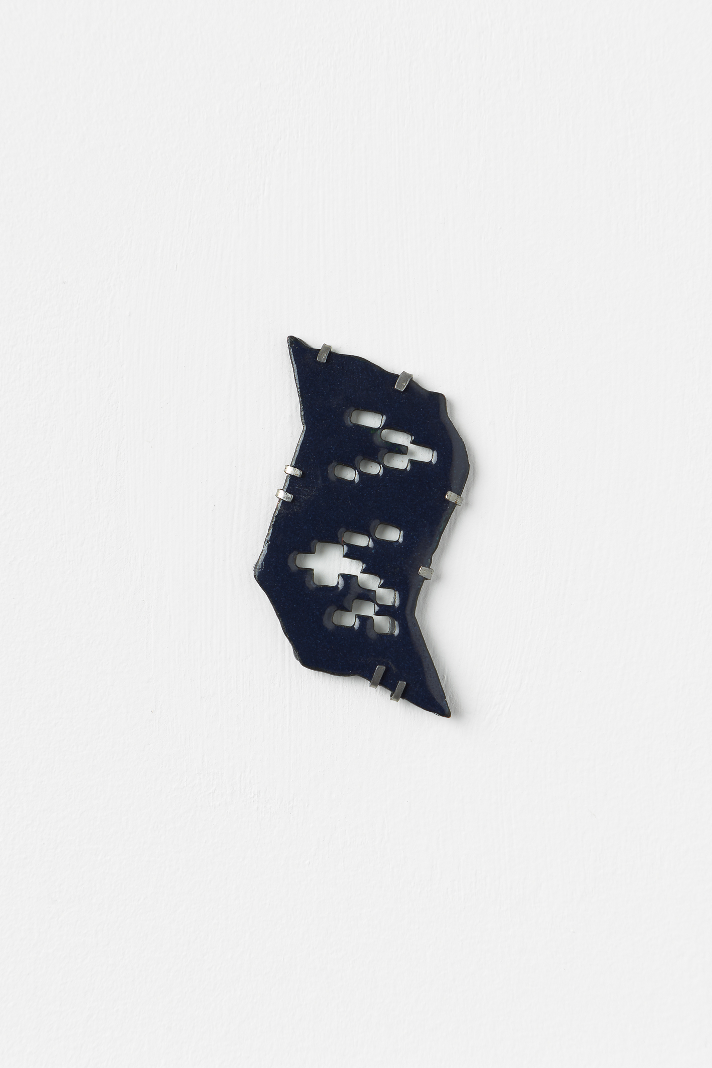 Audrey Tan, ms word drawings (3 of 4), 2018, Copper, vitreous enamel, mild steel