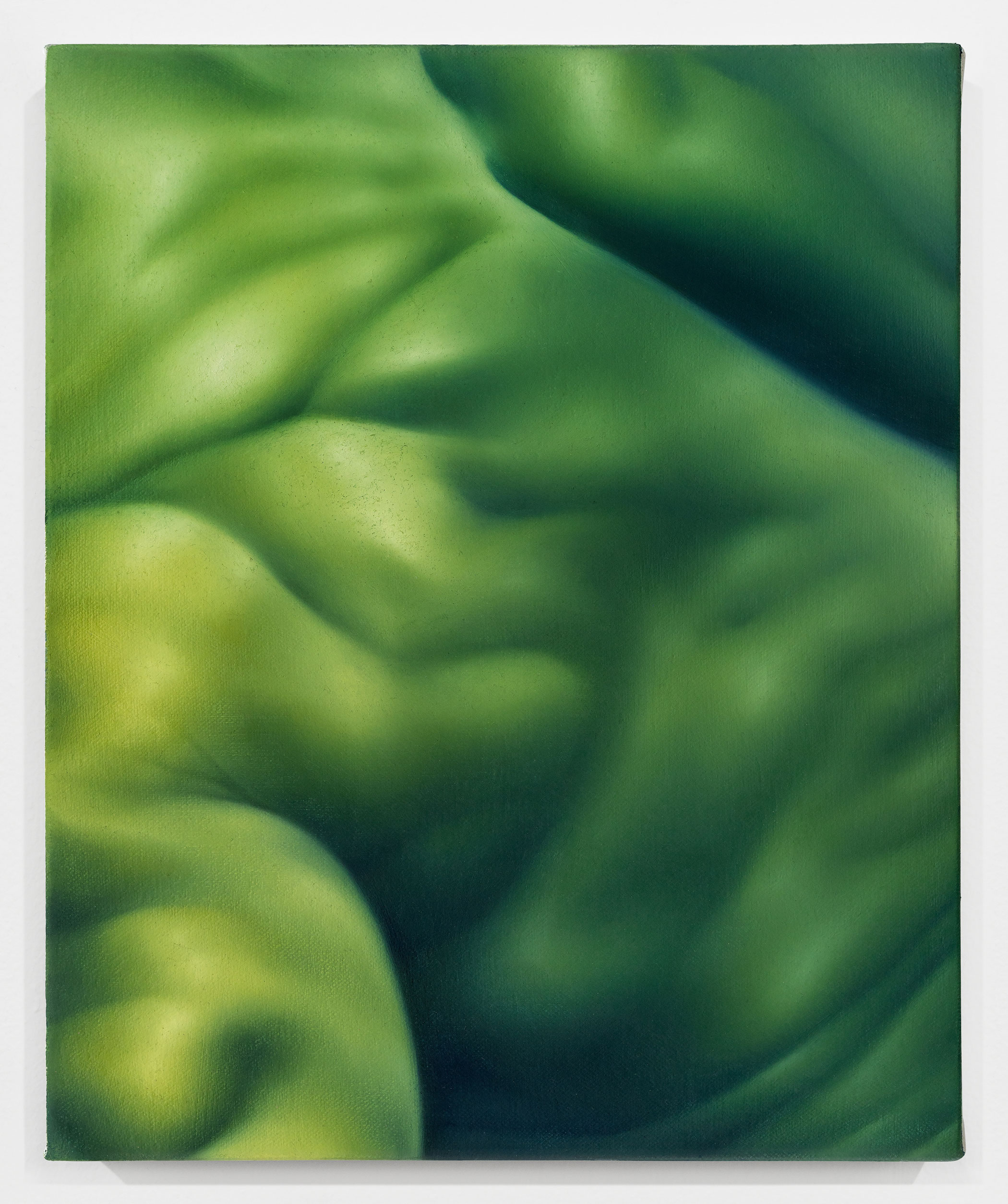 La Nada, Nada Inspira (2024), oil on canvas, 8x10"